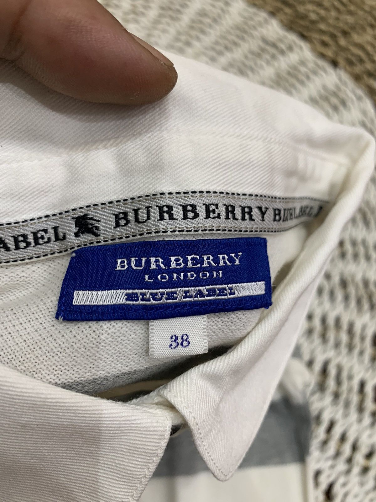 Burberry Burberry London Blue Label big stripe pocket polo shirt Size XS / US 0-2 / IT 36-38 - 13 Thumbnail