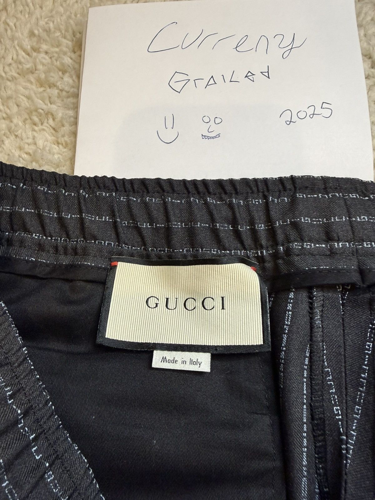 Gucci GUCCI Pintstripe Stitched Pants $1450msrp🕴️✨ Size US 29 - 10 Thumbnail