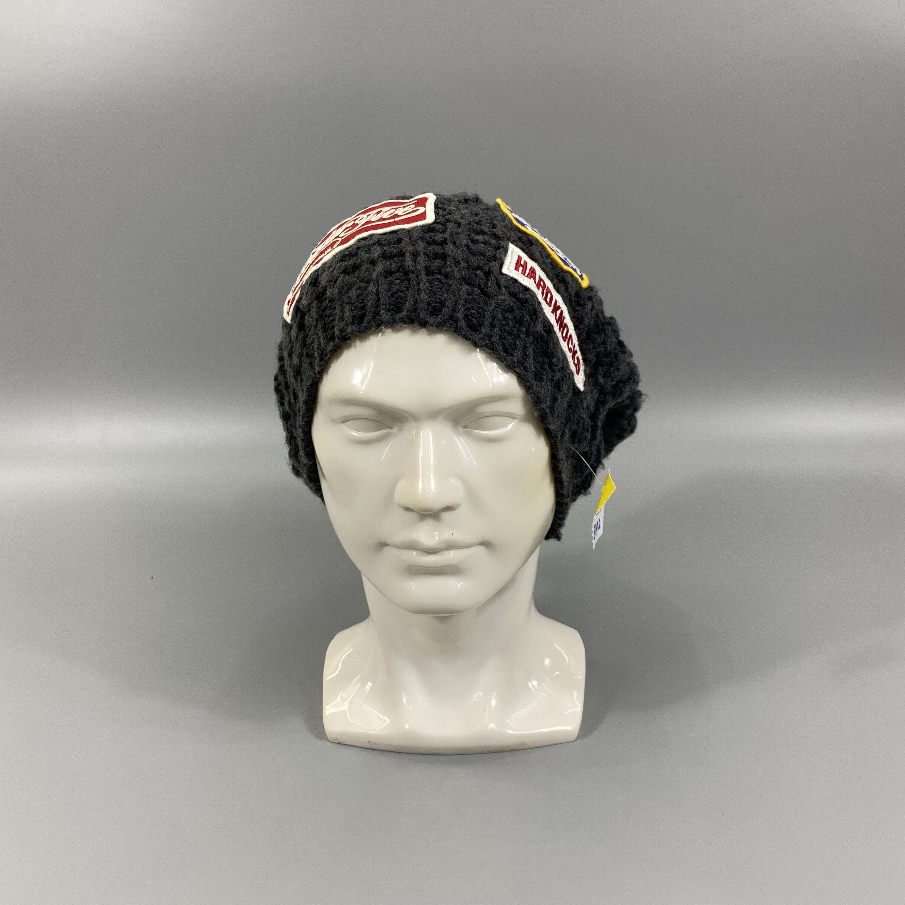 Japanese Brand Anap Sport Patches Beanie Hat -BN892 Size ONE SIZE - 1 Thumbnail
