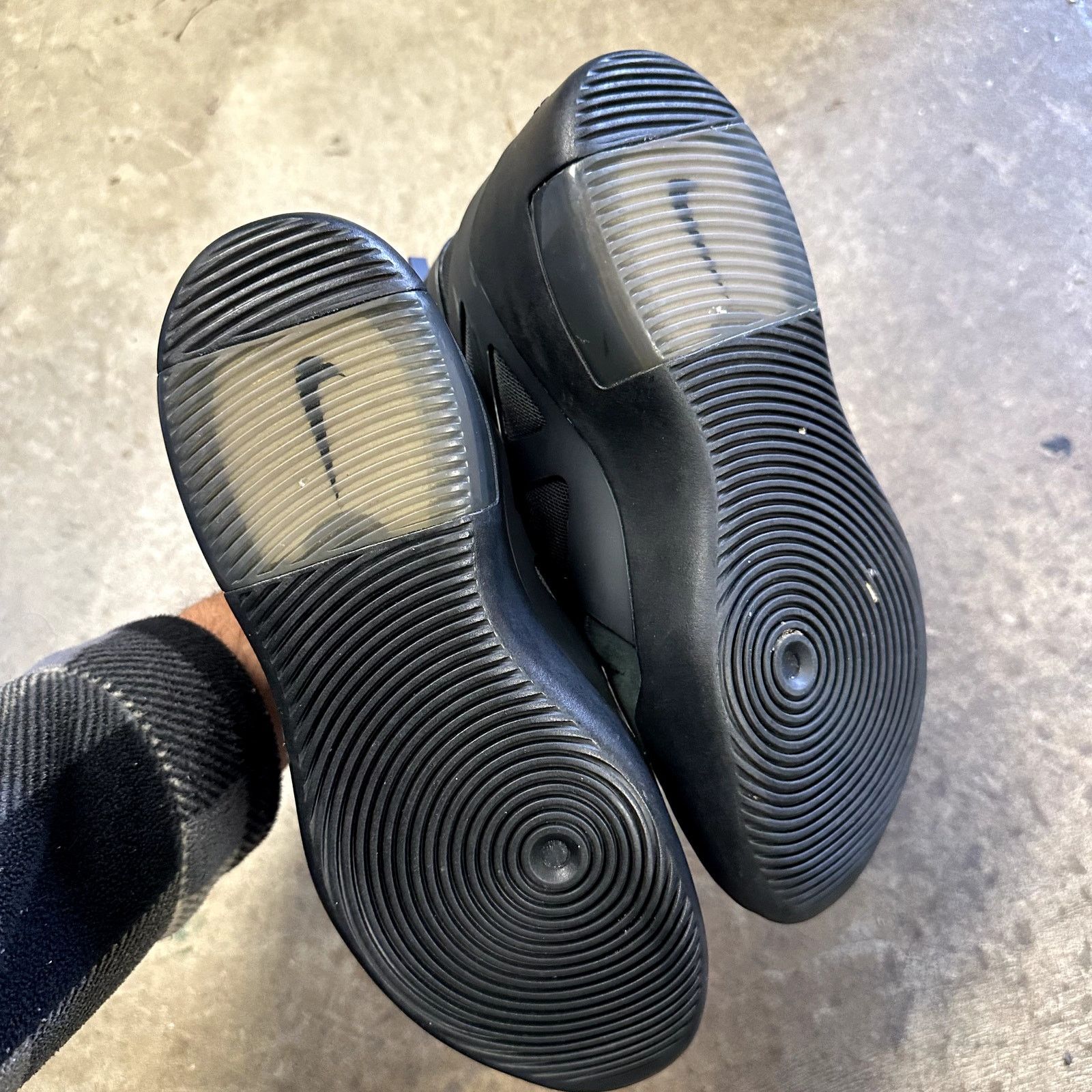 Nike Nike x Fear of God 1 'Triple Black' Size US 6 / EU 39 - 5 Thumbnail