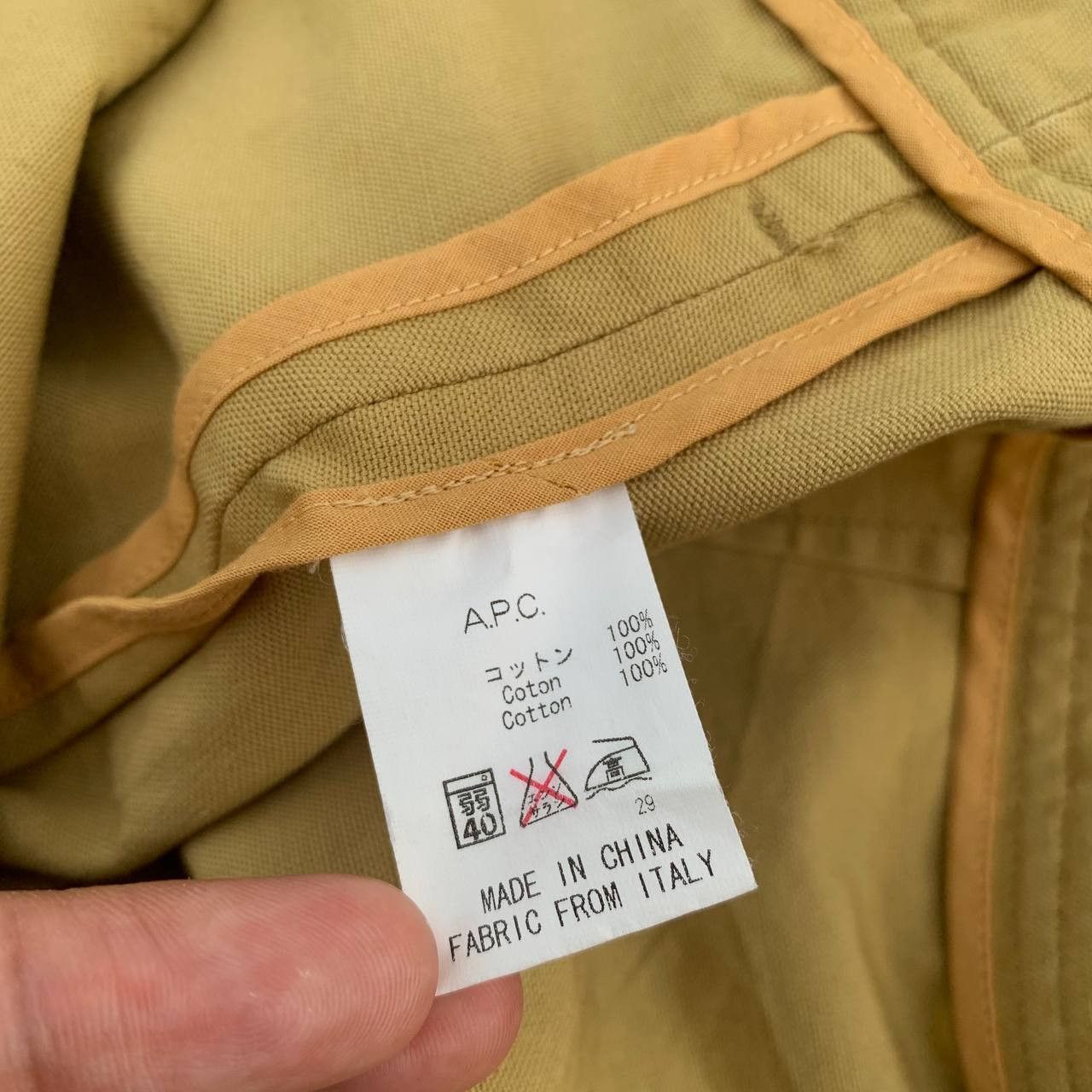 A.P.C. Women A.P.C Rue Madame Paris Skirt Japanese Brand APC Size 28" / US 6 / IT 42 - 4 Thumbnail