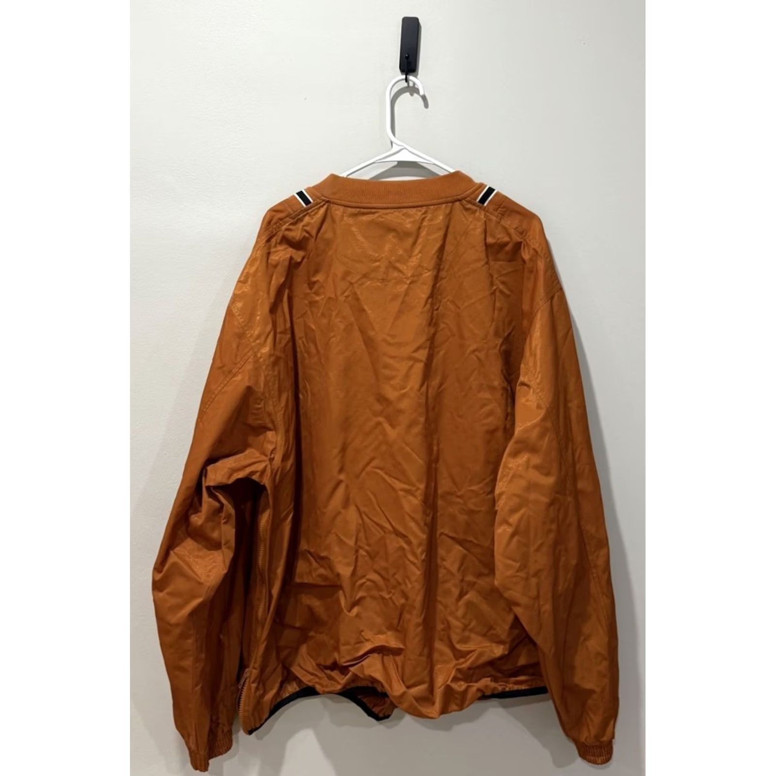 Vintage VINTAGE Majestic Texas Longhorns Windbreaker Jacket V Neck Pullover 2XL Orange Logo Men XXL Size US XXL / EU 58 / 5 - 2 Thumbnail