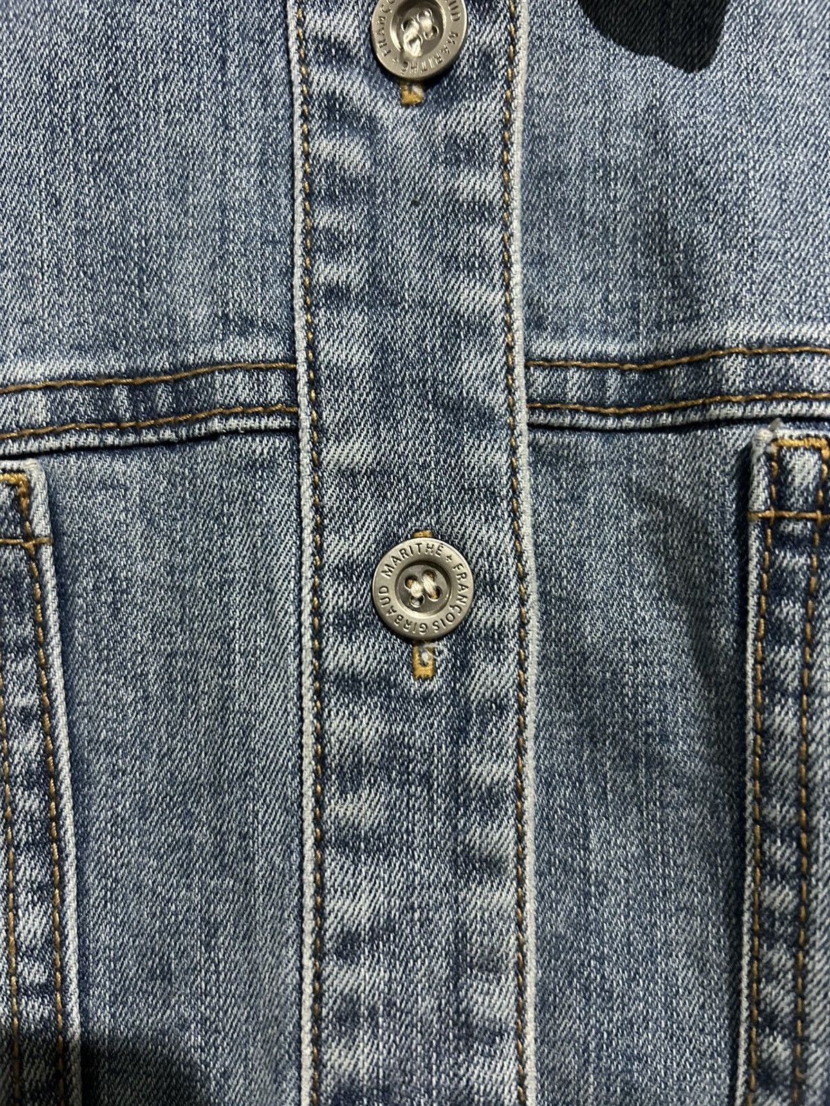 Marithe + Francois Girbaud Marithe Francois Girbaud Vintage Washed Denim Shirt Size M / US 6-8 / IT 42-44 - 4 Thumbnail