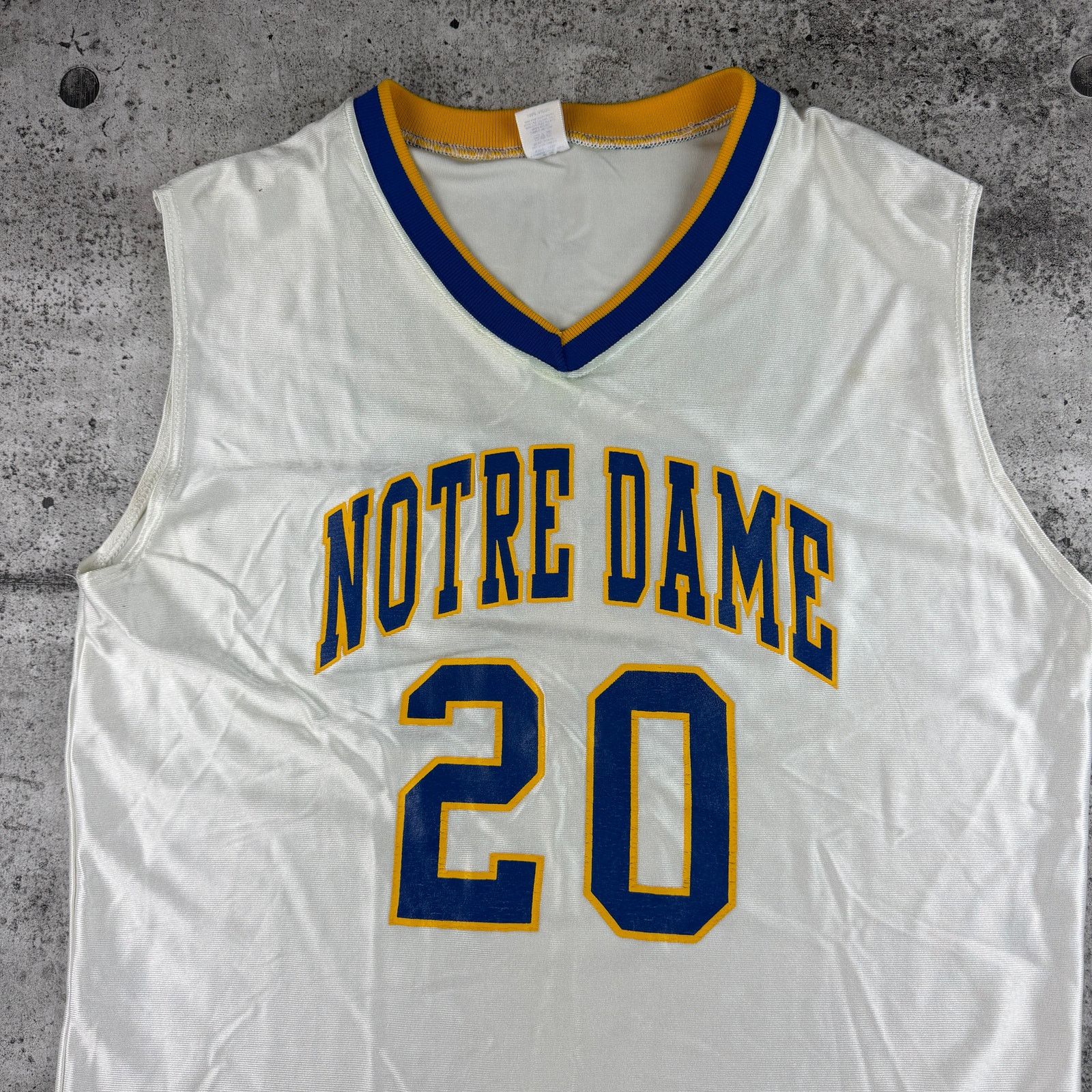Russell Athletic Vintage Notre Dame Basketball Jersey Russell Athletic USA Size US XL / EU 56 / 4 - 4 Thumbnail