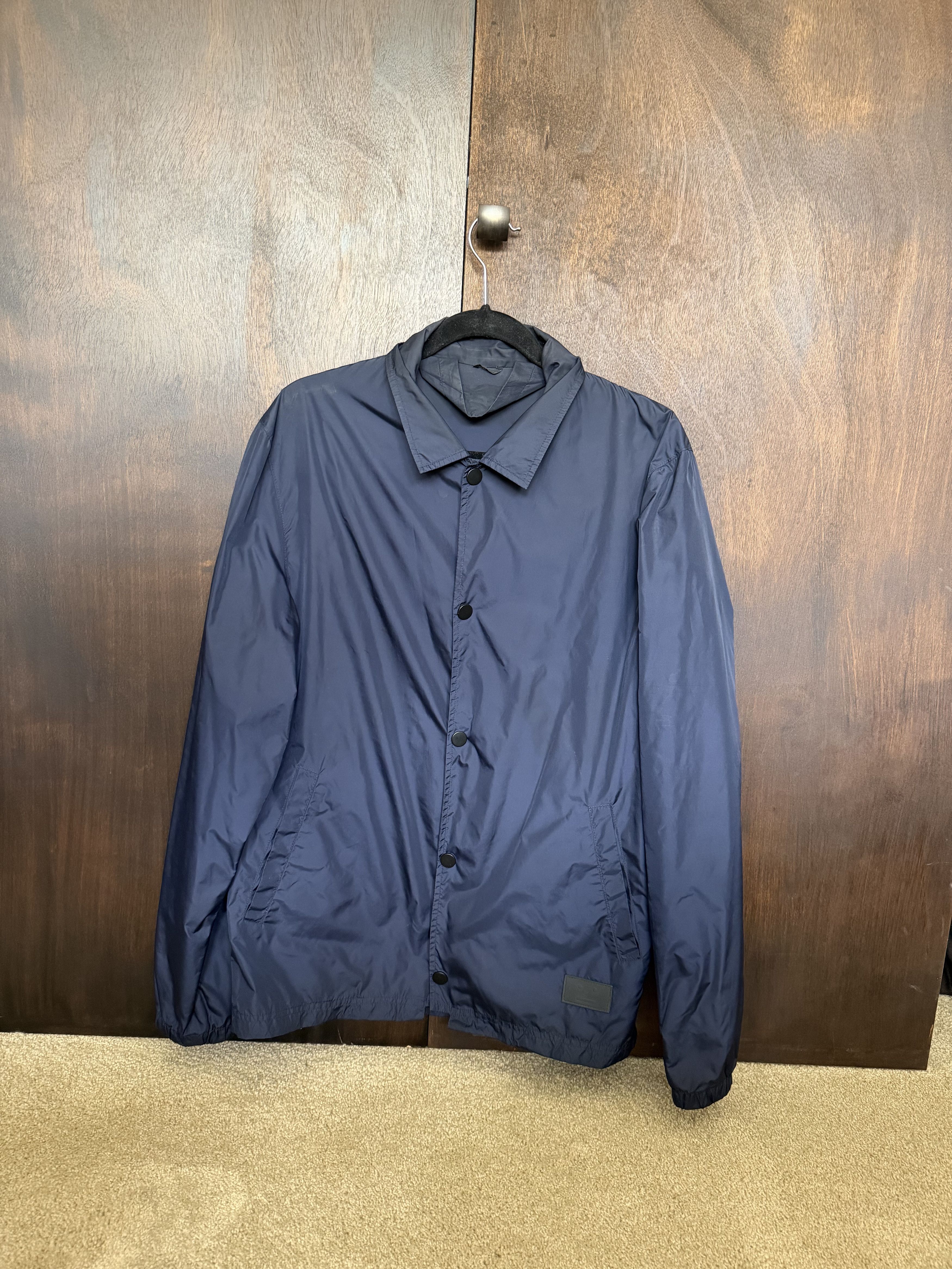 Acne Studios Acne Tony Face W Paw15 Black Coach's Jacket | Grailed