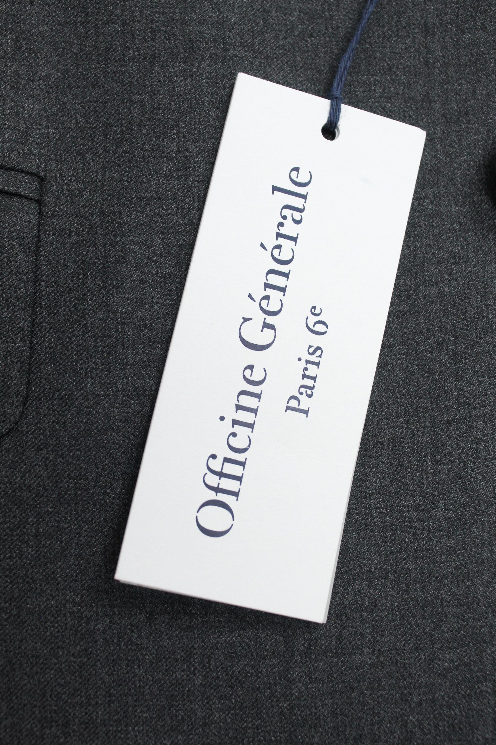 Officine Generale NEW Flannel Flap Pocket Jacket - EU 52 Size 42R - 4 Thumbnail