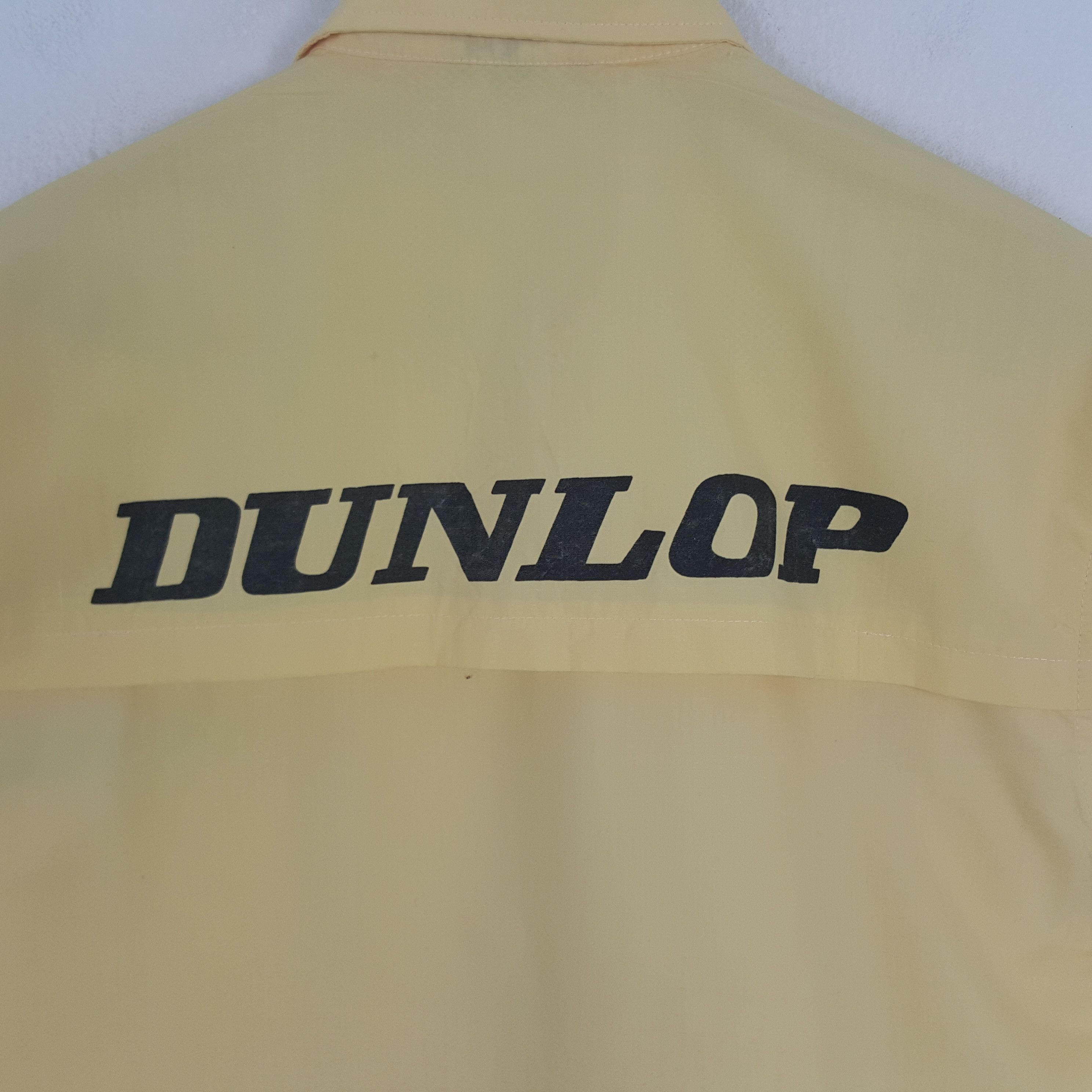 Dunlop × Vintage Vintage Dunlop Motorsports Racing Work Shirt Jacket Size US M / EU 48-50 / 2 - 2 Thumbnail