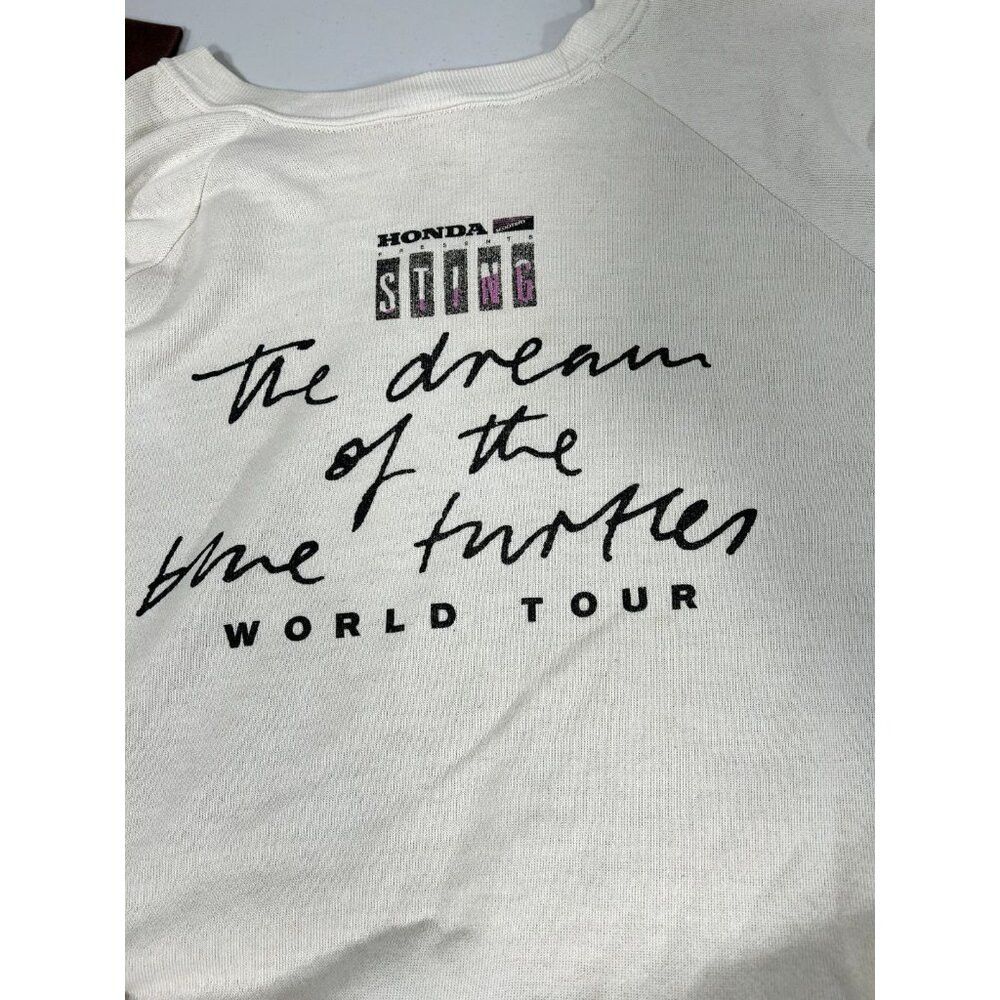 Signal Sport Vintage 1985 Sting World Tour Graphic Band Crewneck Sweatsh Size US M / EU 48-50 / 2 - 8 Thumbnail