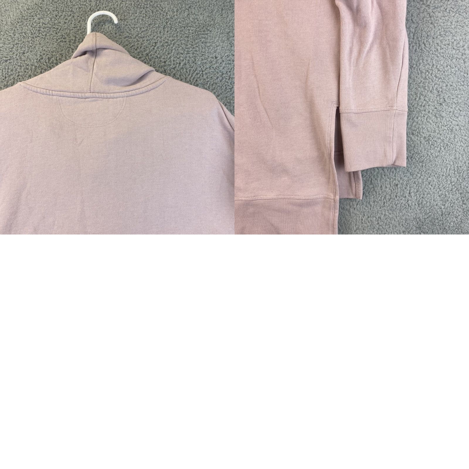 Calvin Klein Calvin Klein Sweatshirt Womens XL Pink Cowl Neck Fleece Pullover Activewear Size XL / US 12-14 / IT 48-50 - 8 Thumbnail