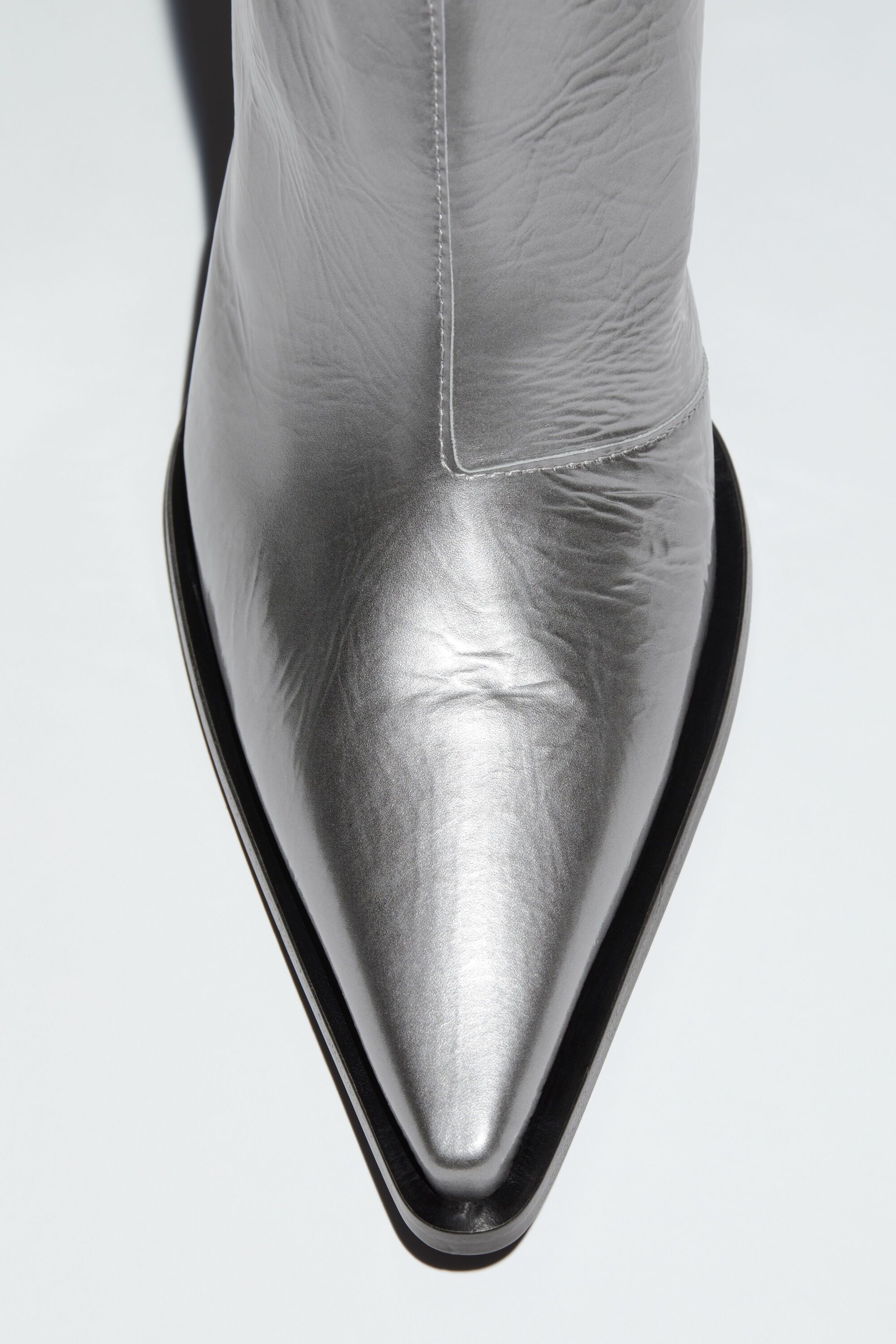 Acne Studios o1y0725 Boots in Silver Size US 5 / IT 35 - 4 Thumbnail