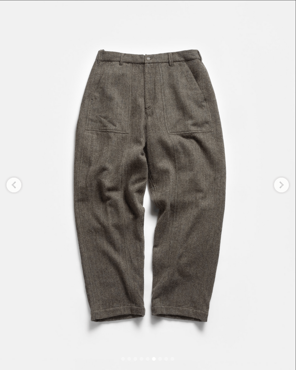 18 East Wool Tweed Roy Baker Pants Size US 32 / EU 48 - 1 Thumbnail