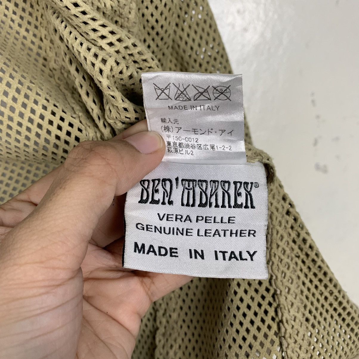 Other Ben' Mbarek See Through Leather Jacket Made In Italy Size XS / US 0-2 / IT 36-38 - 17 Thumbnail