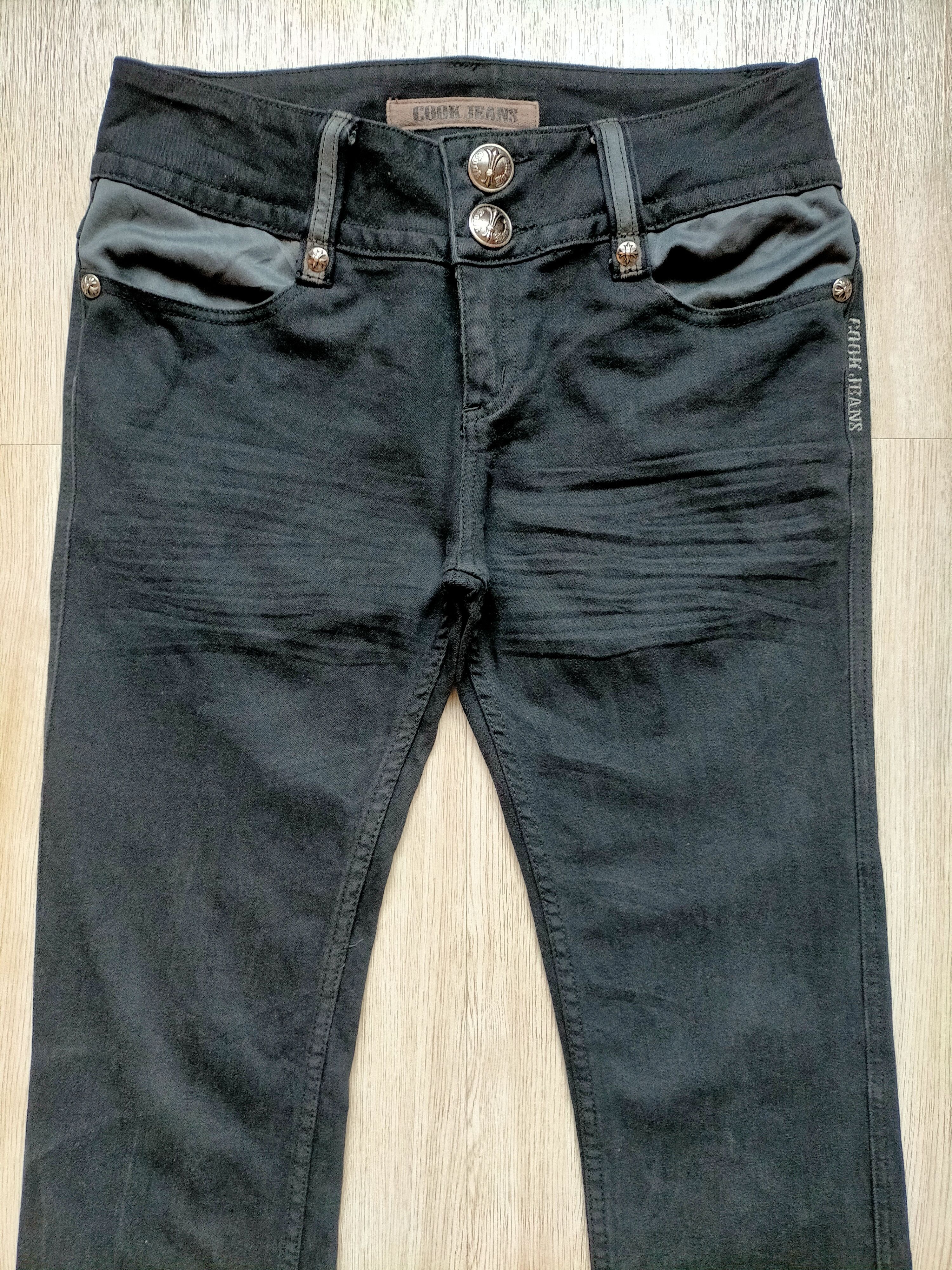 If Six Was Nine Flare Jeans Cook Jeans Chrome Hearts Style Boot cut Black Size US 30 / EU 46 - 4 Thumbnail