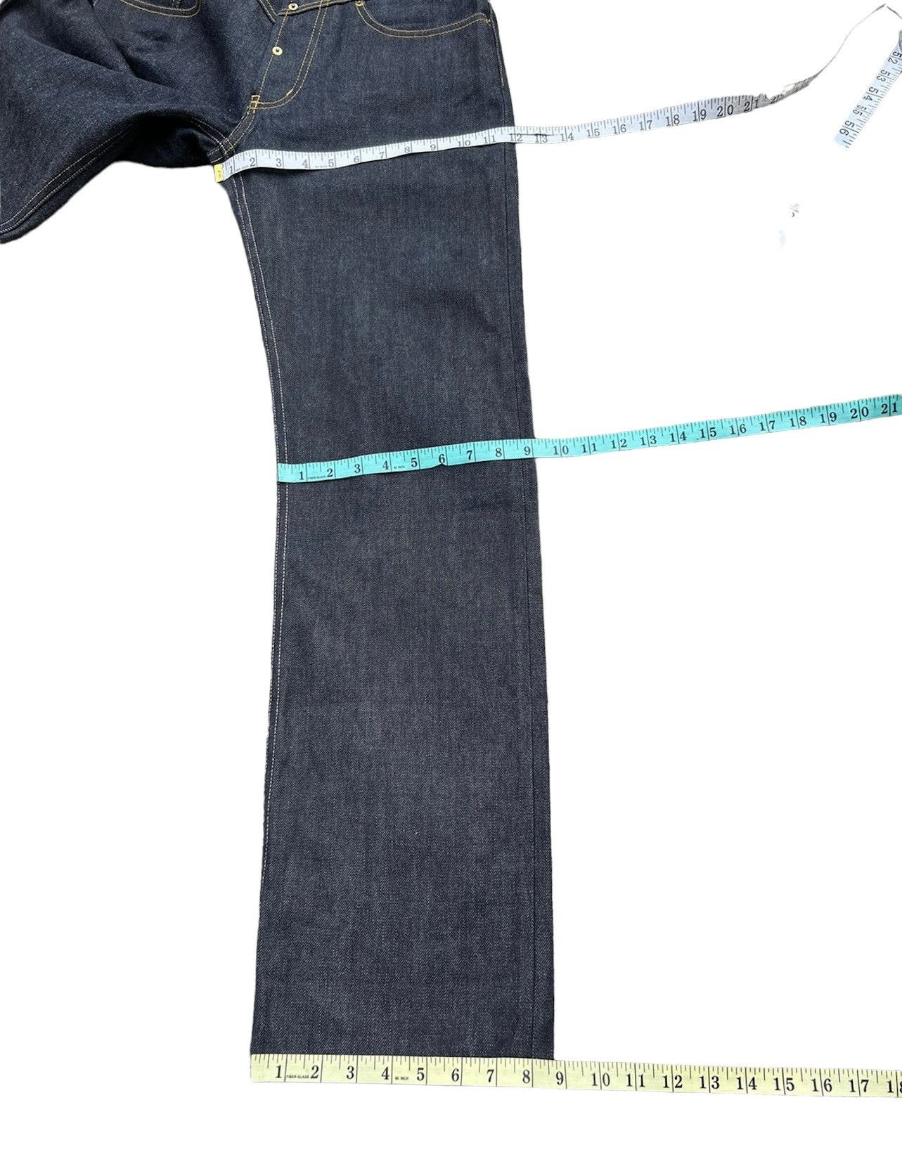 Other Glad Hand Japan Cross Embroider Denim Redline Selvedge Jeans Size US 30 / EU 46 - 4 Thumbnail