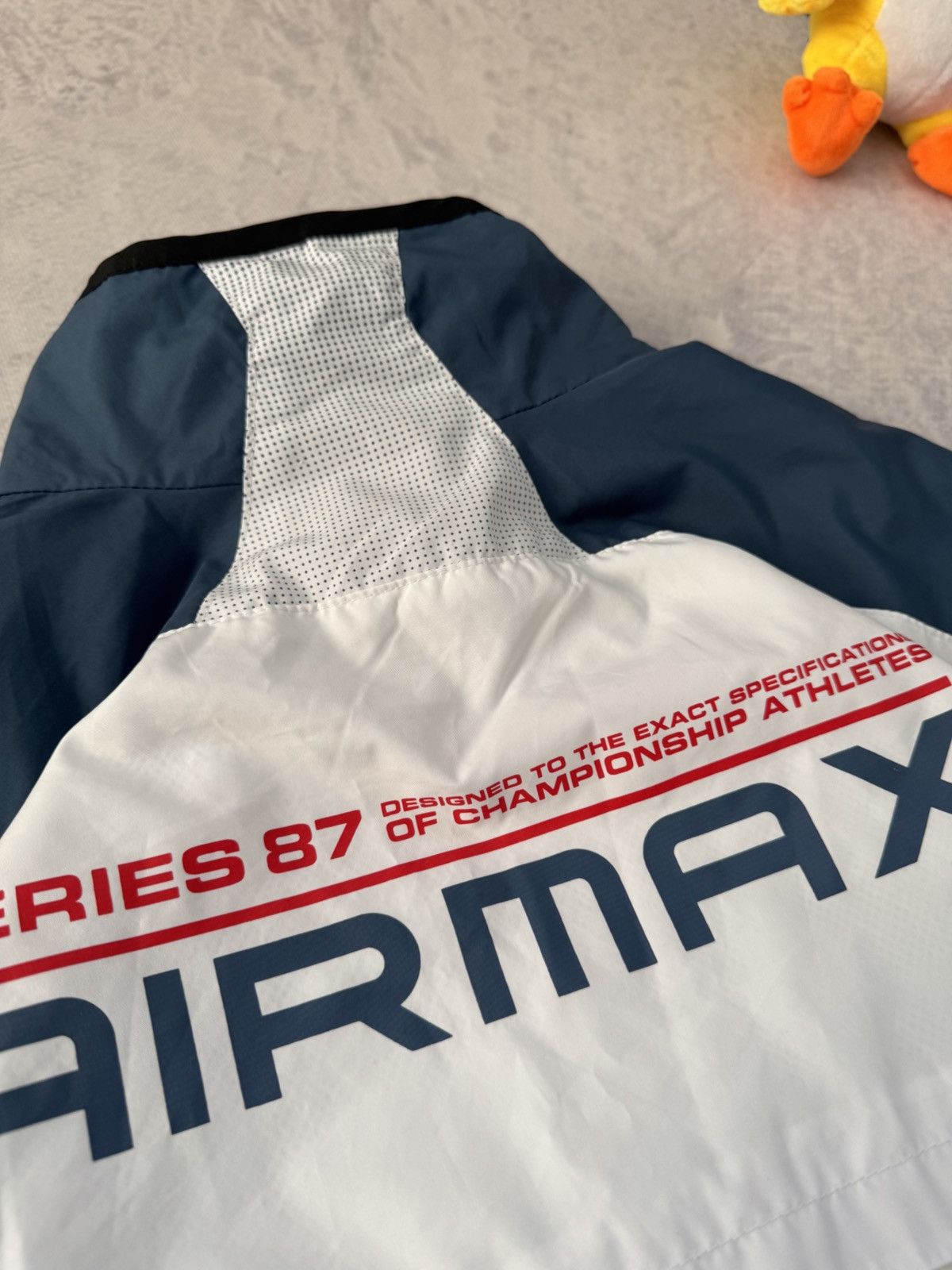 Nike × Vintage NIKE AIR MAX VINTAGE BASIC LOGO OVERSIZE BAGGY LIGHT JACKET Size US M / EU 48-50 / 2 - 9 Thumbnail