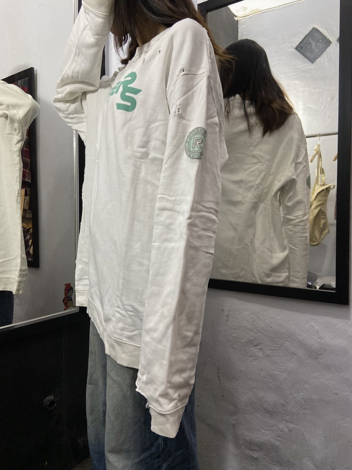 Raf Simons Raf Simons The Others Distressed FW20/21 Sweatshirt Size US XL / EU 56 / 4 - 23 Thumbnail