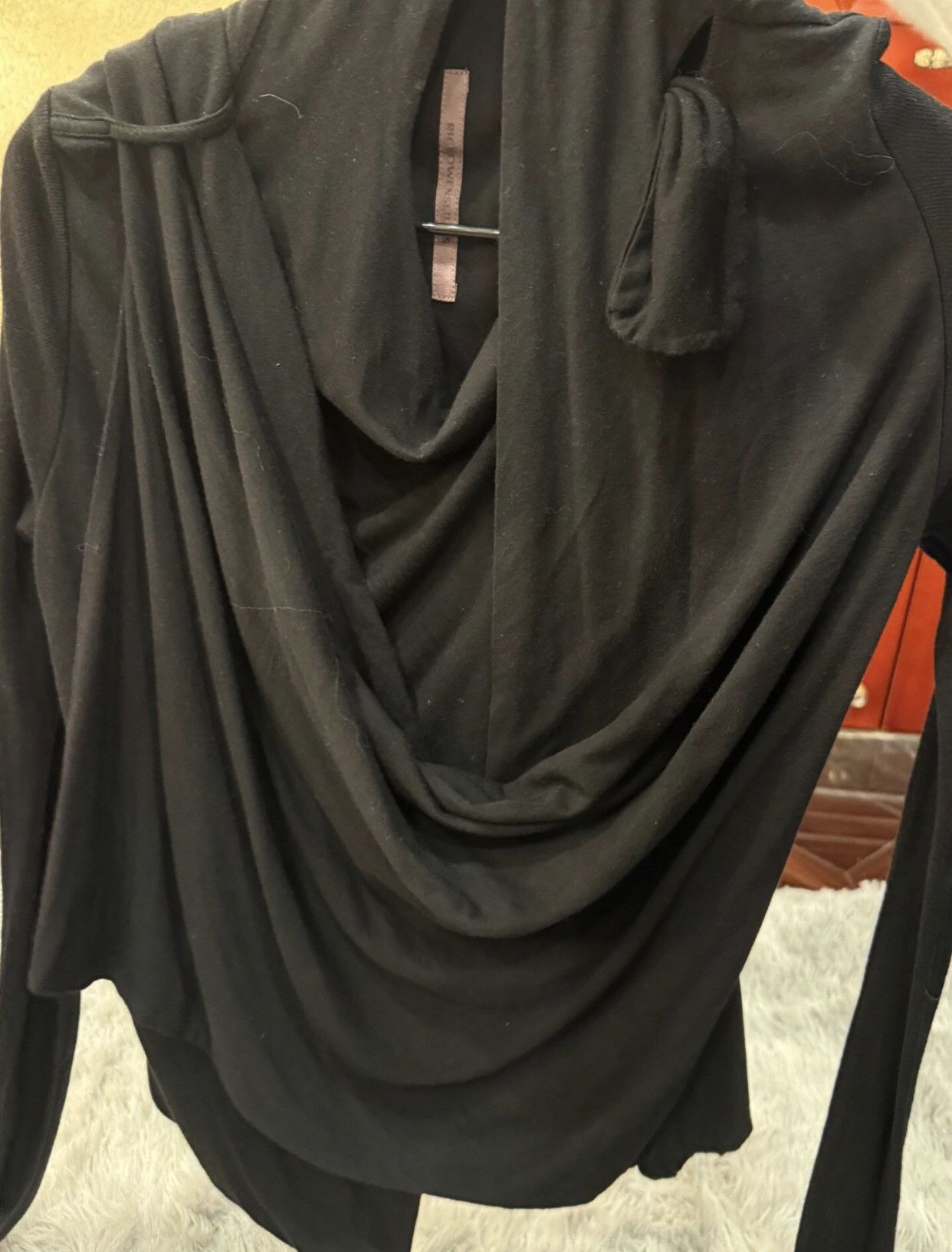 Rick Owens Rick Owens black top cardigan sweater 2412-Nextarrow Size US M / EU 48-50 / 2 - 4 Thumbnail