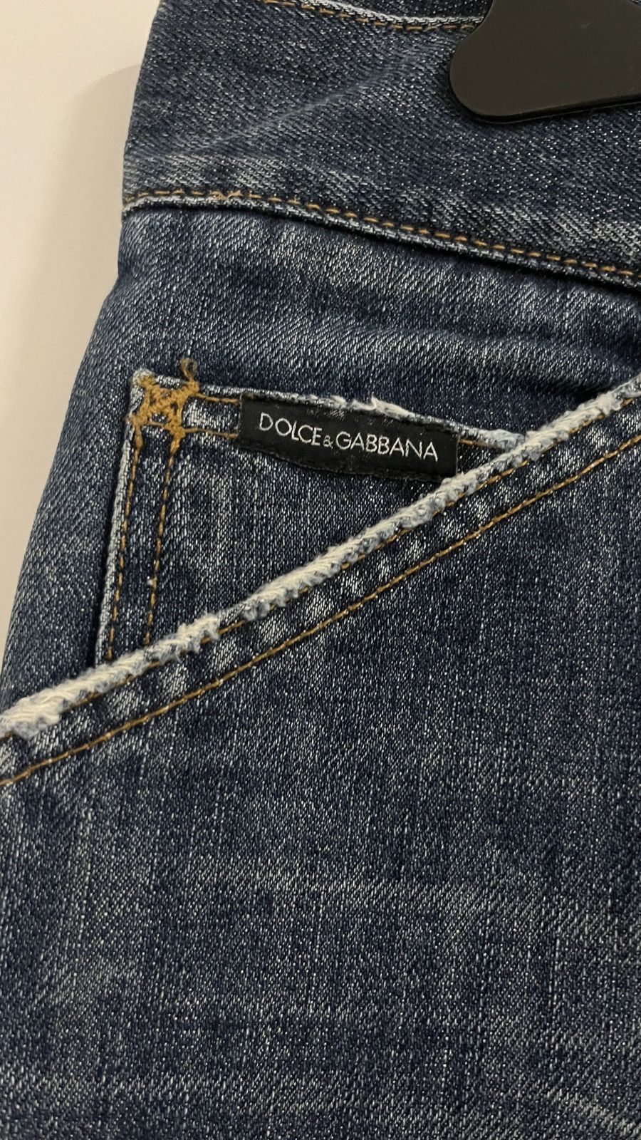 Dolce & Gabbana D&G Dark wash Baggy Jeans Size 32" / US 10 / IT 46 - 3 Thumbnail