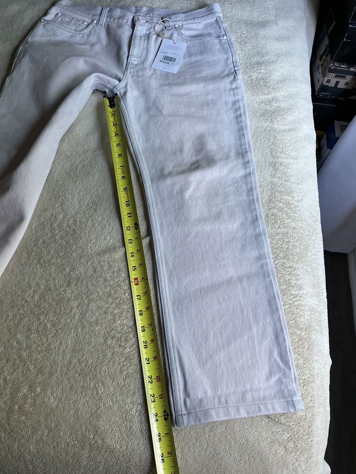 Louis Vuitton Louis Vuitton Bleached Pink Denim Pants Size US 32 / EU 48 - 8 Thumbnail