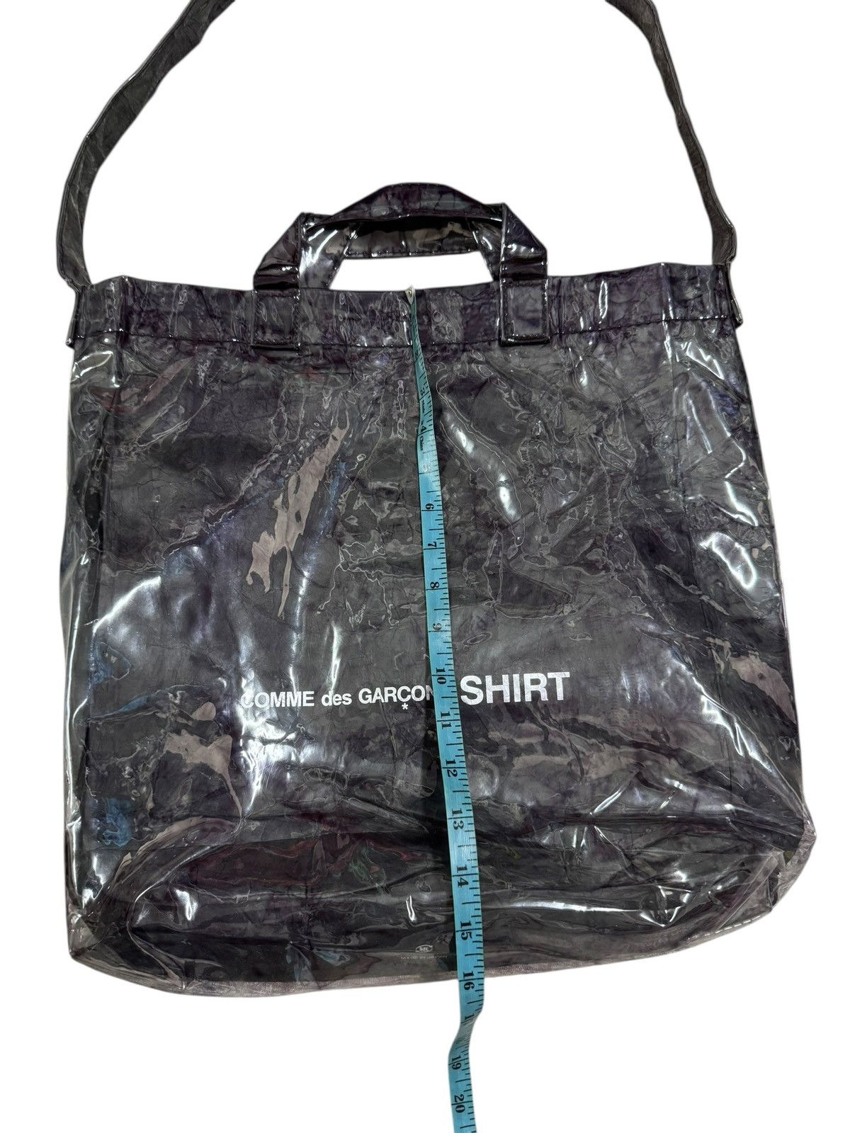 Comme des Garcons Homme Comme Des Garcons SHIRT Pvc Tote/Sling Bag Size ONE SIZE - 13 Thumbnail