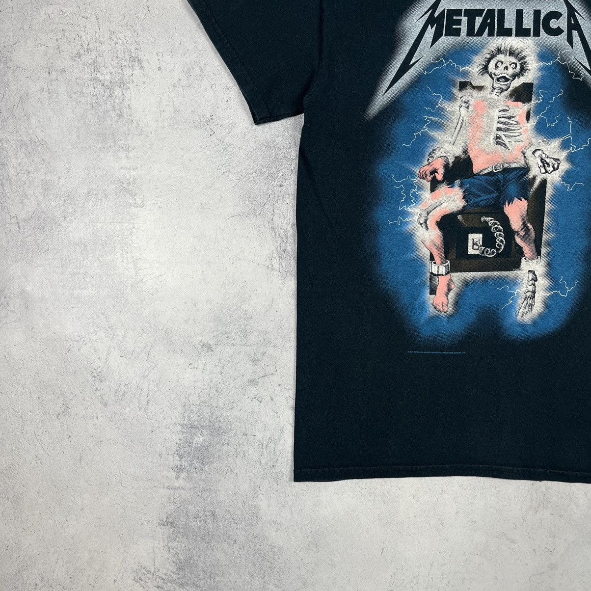 Band Tees Vintage Metallica Ride The Lightning rock band tee 90's Size US S / EU 44-46 / 1 - 5 Thumbnail