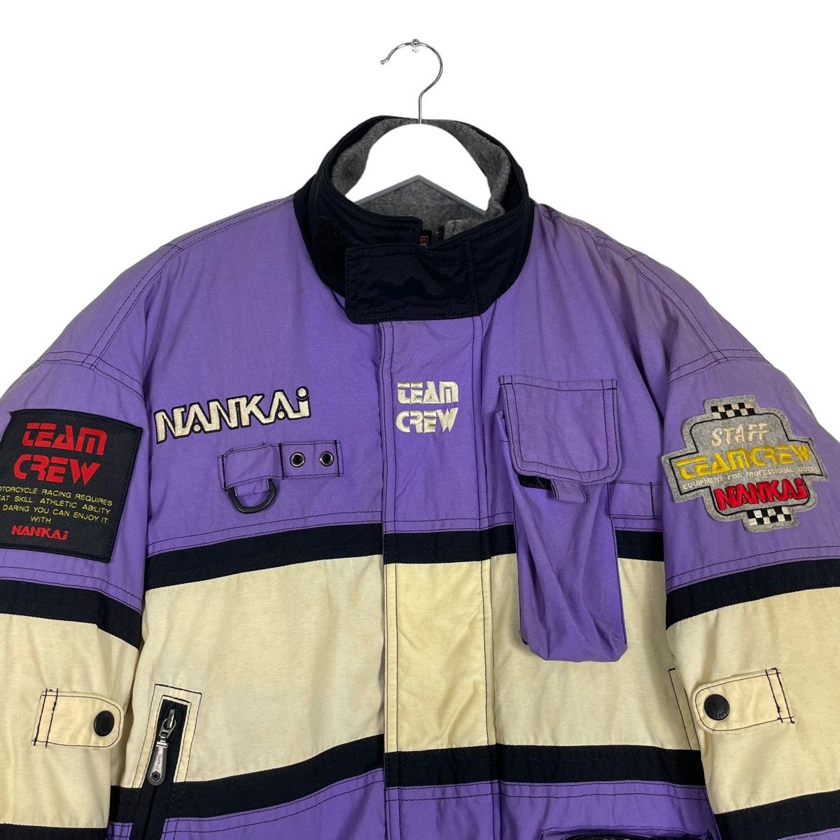 Sports Specialties 💥90s NANKAI PRO RACING TEAM CREW RIOT BOMBER JACKET Size US L / EU 52-54 / 3 - 2 Thumbnail