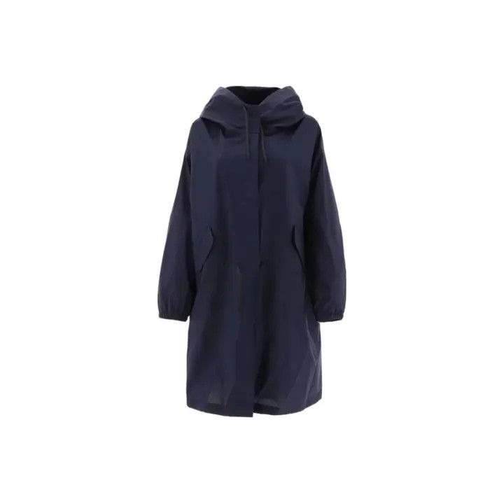 Jil Sander JIL SANDER Hooded Long Sleeve Trench Coat 0079 Size S / US 4 / IT 40 - 1 Thumbnail