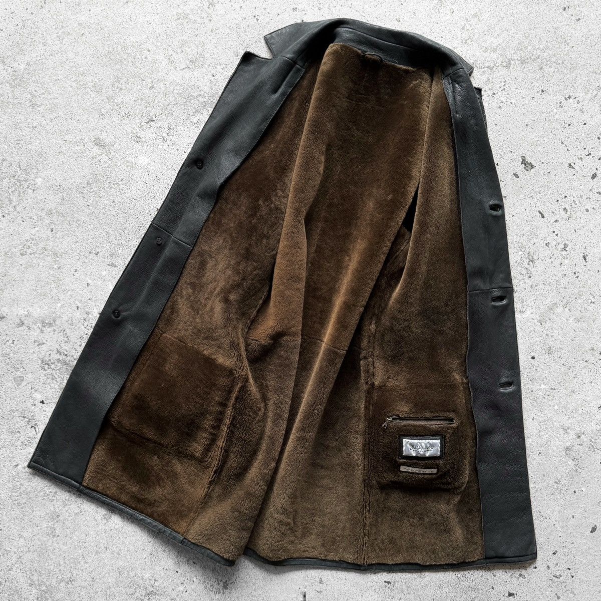 Baldessarini Baldessarini Everest Spanish Lamb Leather Shearling Coat Size US L / EU 52-54 / 3 - 6 Thumbnail