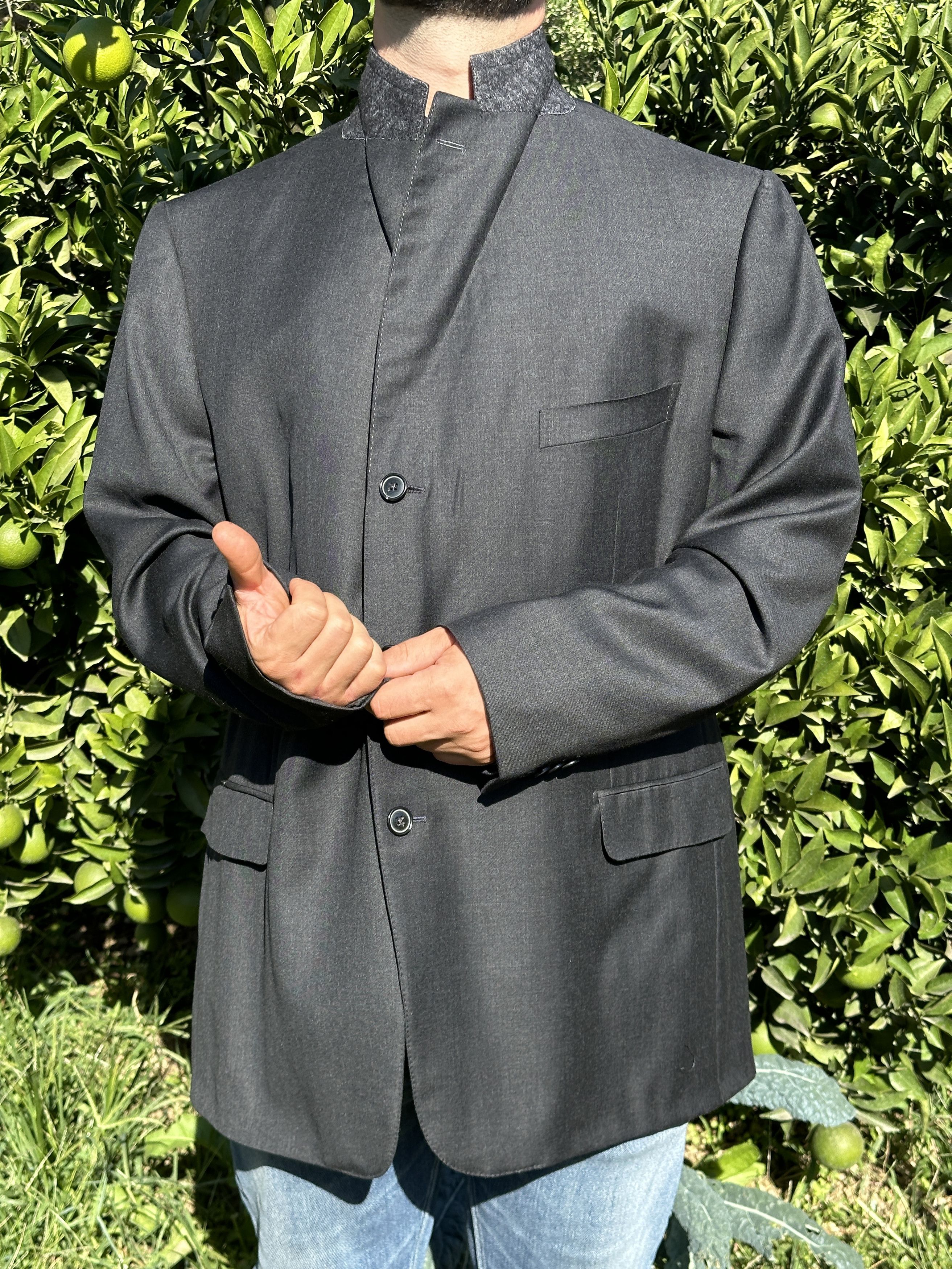 Ermenegildo Zegna Ermenegildo Zegna Su Misura Suit Costume Formal Size 62 R Size 54L - 8 Thumbnail
