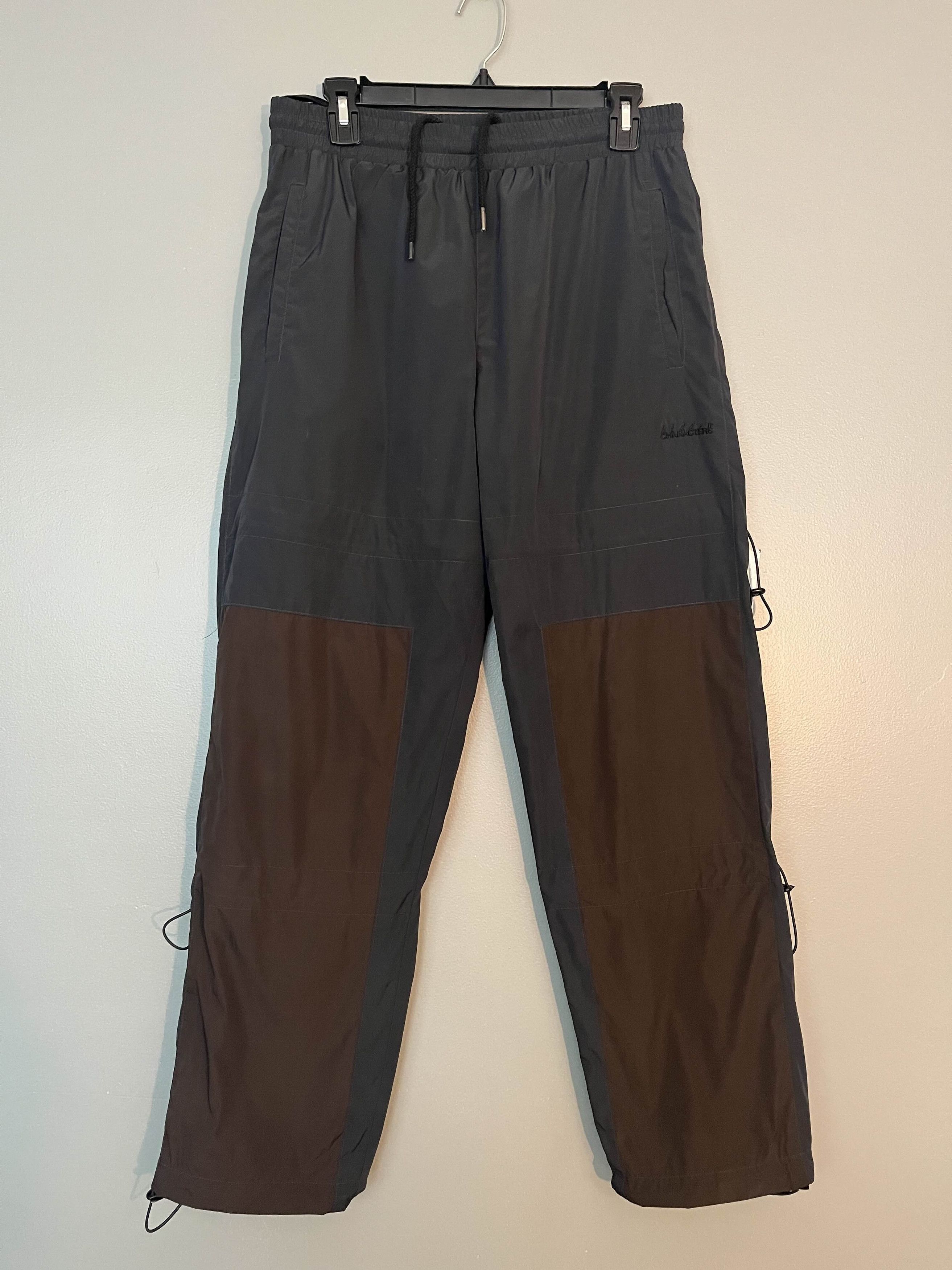 Hidden Characters Hidden Characters Navy/Brown Track Pants Size US 34 / EU 50 - 1 Thumbnail