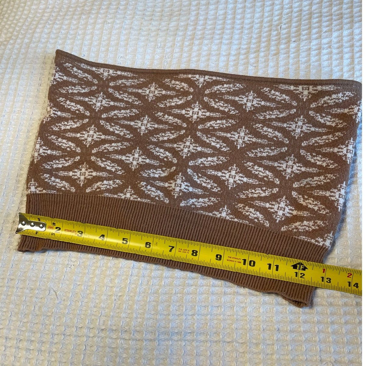 Free People Intimately Free People Boho Brown Print Crop Tube Top Medium Size M / US 6-8 / IT 42-44 - 4 Thumbnail