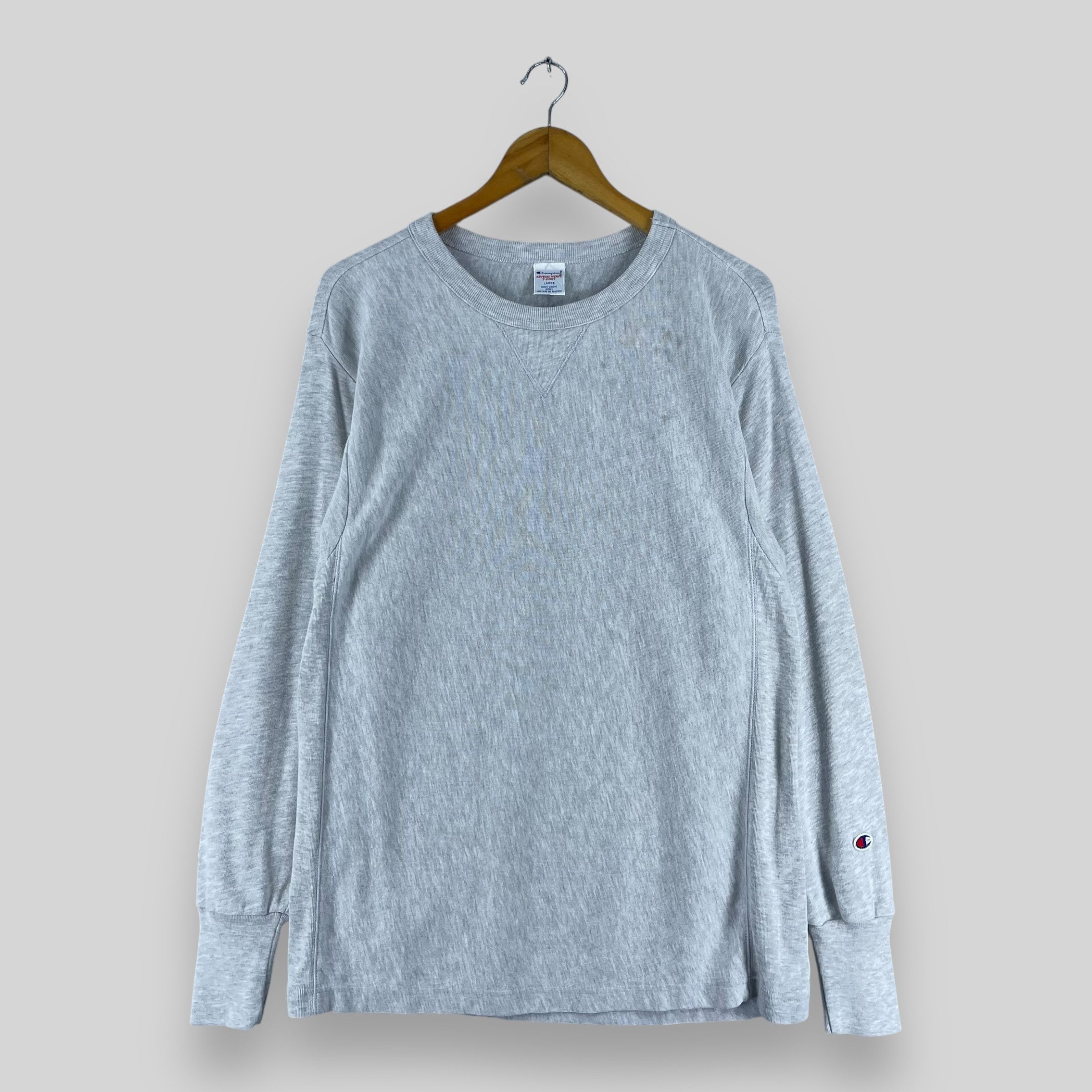 Champion Vintage CHAMPION Reverse Weave Long Sleeves Tshirt Size US M / EU 48-50 / 2 - 1 Thumbnail