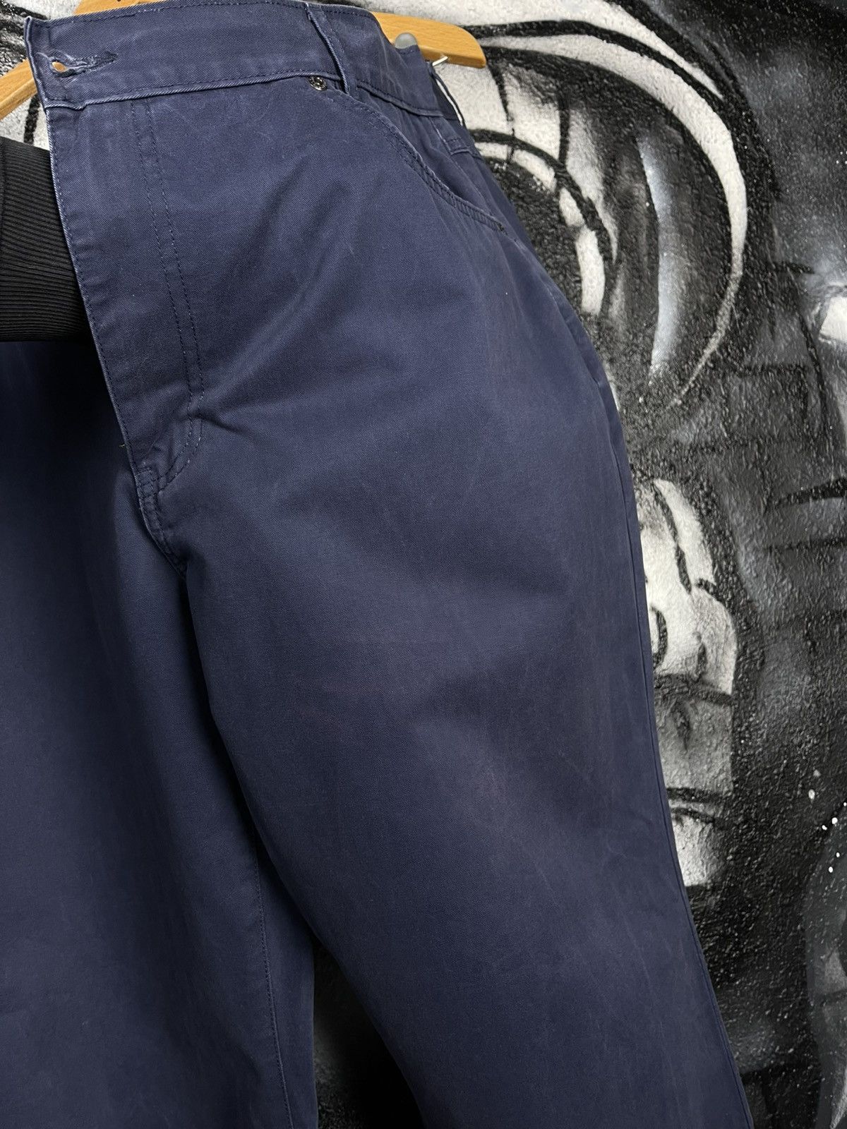 Yves Saint Laurent Vintage Yves Saint Laurent Blue Trousers Men’s Pants Size 40 Size US 40 / EU 56 - 12 Thumbnail