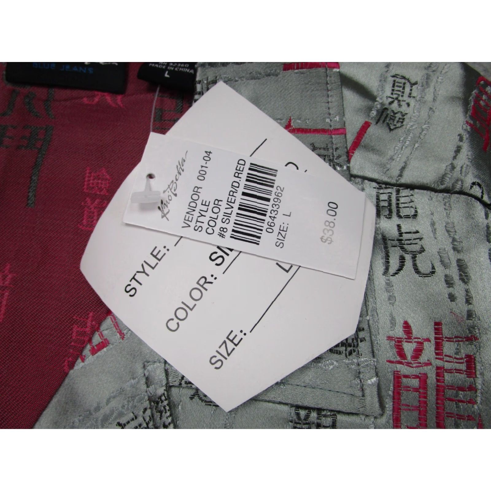 Vintage VINTAGE Kno Betta Shirt mens M Japanese Abstract Metallic Satin y2k All Over Size US M / EU 48-50 / 2 - 4 Thumbnail