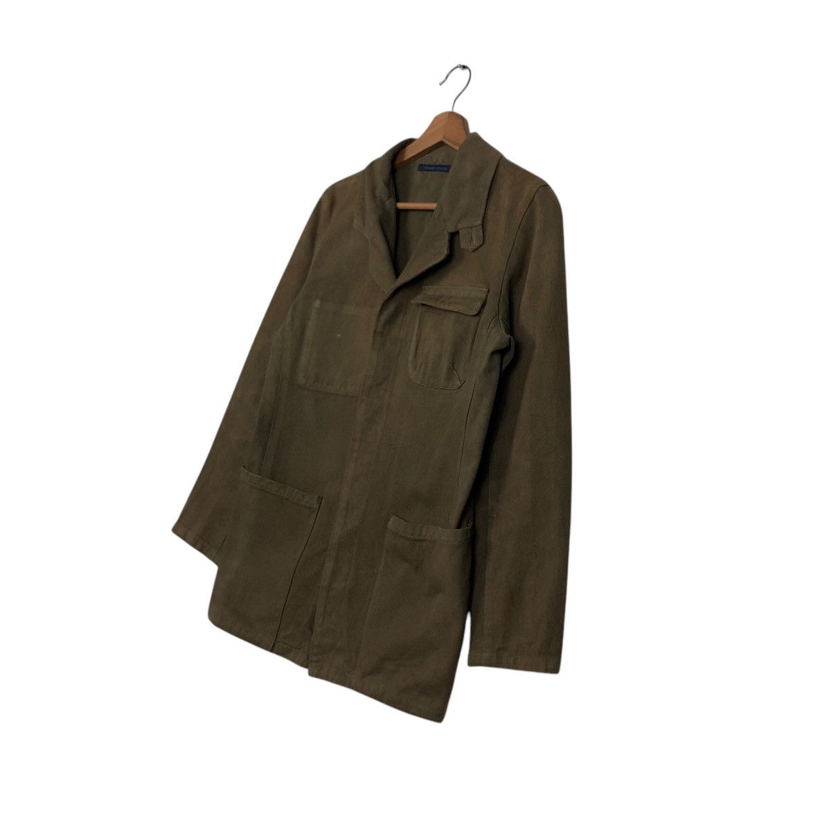 Japanese Brand × Vintage 📌Vintage Chore Work Jacket Friend House Issey Miyake Size US L / EU 52-54 / 3 - 3 Thumbnail