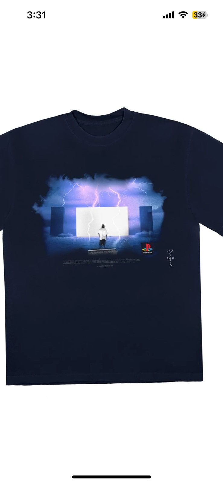 Travis Scott Travis Scott Monolith Night Tshirt Size US XL / EU 56 / 4 - 2 Thumbnail