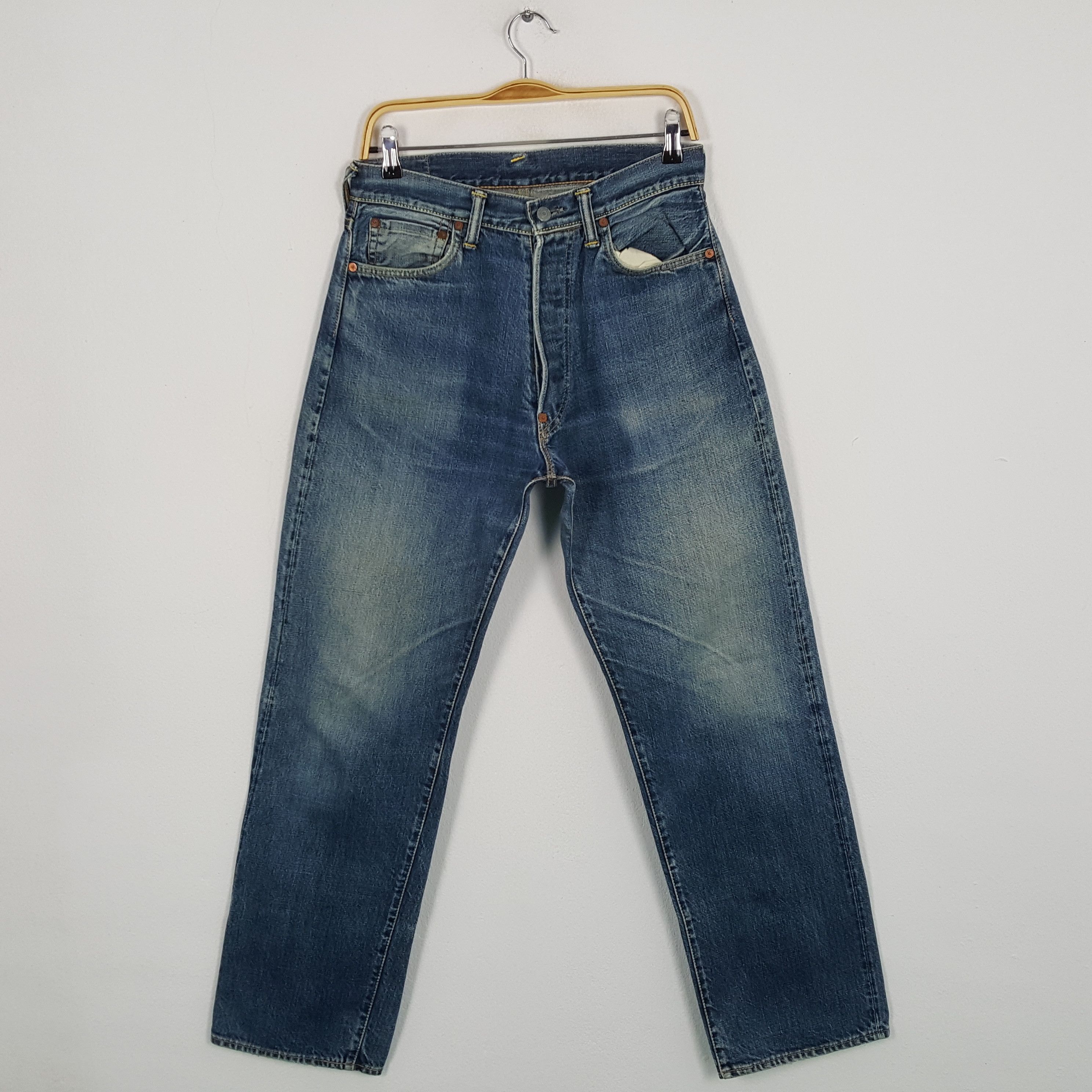 Evisu × Japanese Brand × Vintage Vintage EVISU Japanese Brand Daicock Custom Design Jeans Size US 29 - 4 Thumbnail