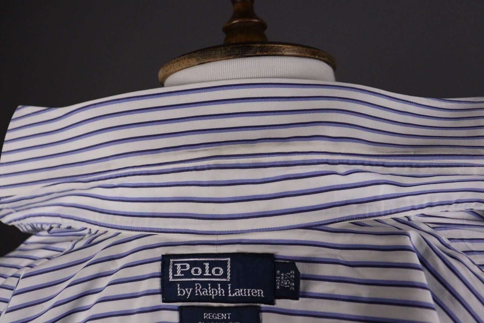 Polo Ralph Lauren Polo Ralph Lauren Regent Classic Fit Shirt Size 32 / 33 Size US M / EU 48-50 / 2 - 10 Thumbnail