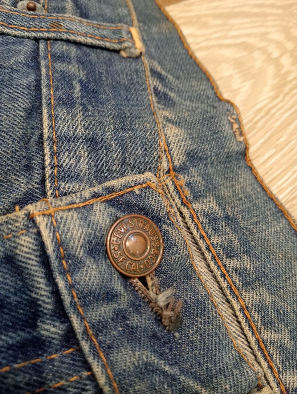 Levi's LEVI'S VINTAGE 517 TOP BUTTON #2 DENIM PANTS Size US 36 / EU 52 - 5 Thumbnail