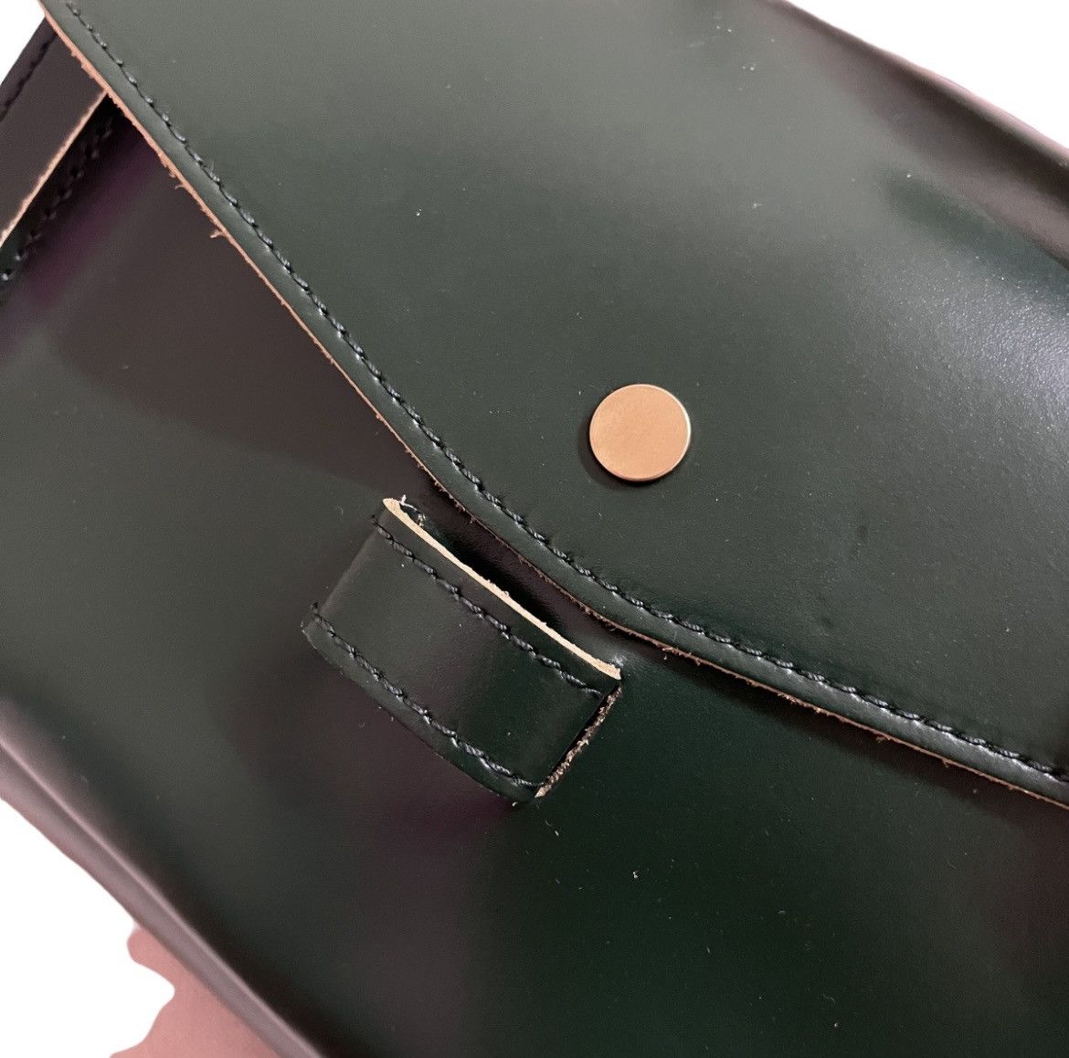 Marni Authentic Marni Green Leather Two Way Shoulder and Sling Bag Size ONE SIZE - 9 Thumbnail