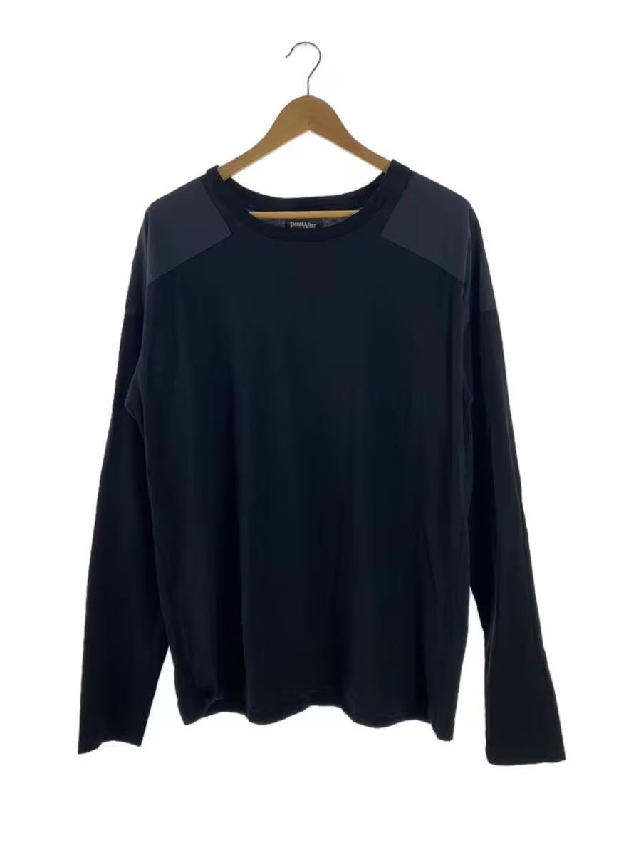 Yohji Yamamoto Shoulder Patch Long Sleeve Tee Size US M / EU 48-50 / 2 - 1 Thumbnail