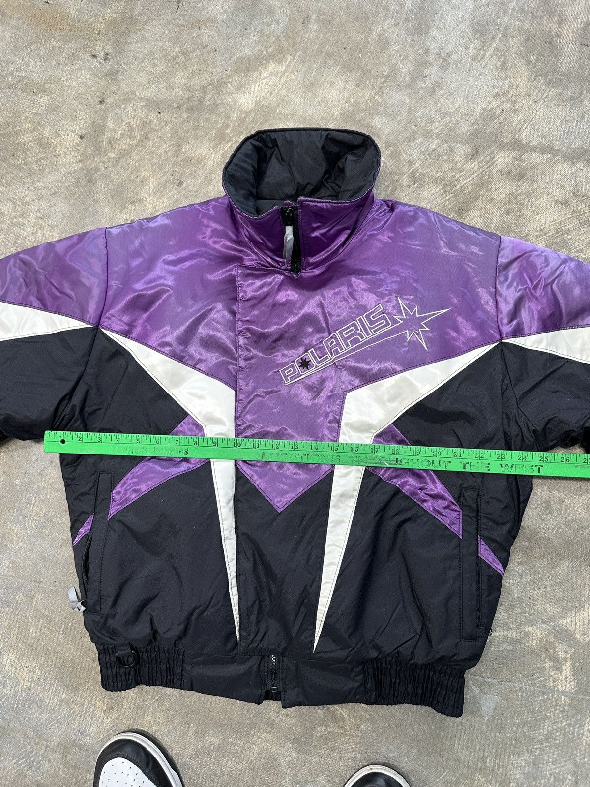 Vintage Vintage 80s 90s Motorcycle Snowmobile Polaris Satin Jacket Size US L / EU 52-54 / 3 - 5 Thumbnail