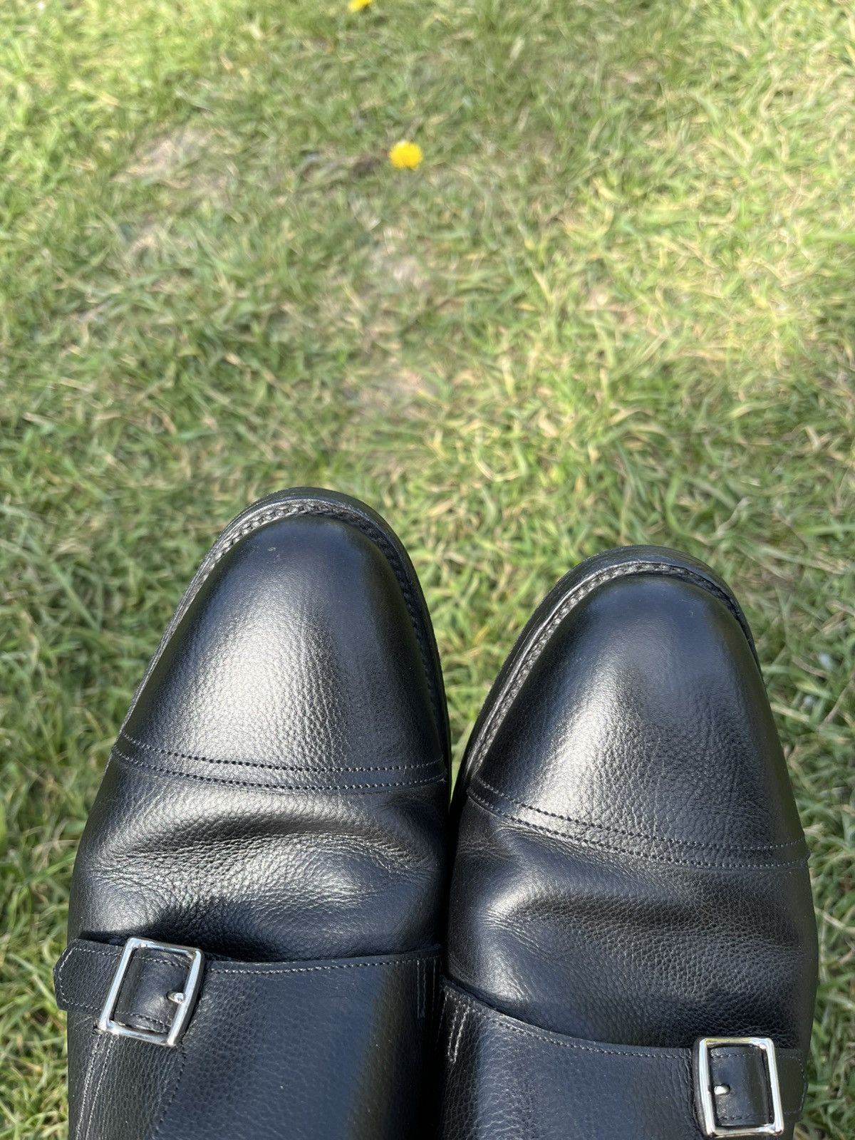 John Lobb John Lobb William Double Monk Strap Leather Shoes Size US 9.5 / EU 42-43 - 21 Thumbnail