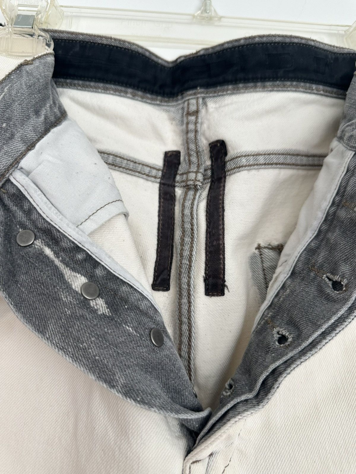 Rick Owens Drkshdw Rick Owens DRKSHDW straight leg cropped jeans Size US 34 / EU 50 - 4 Thumbnail