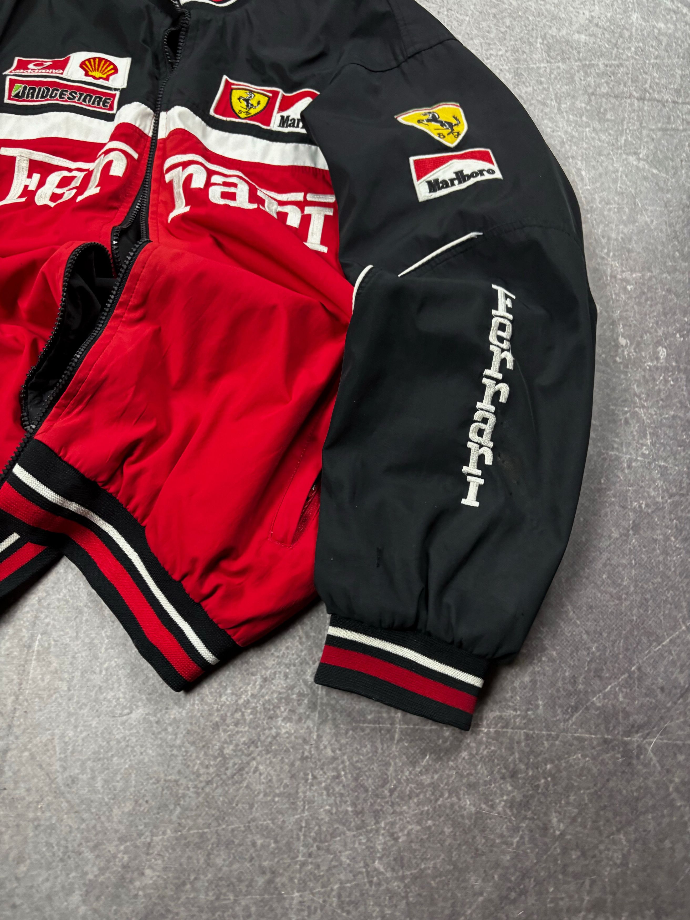 Ferrari Ferrari F1 Marlboro Racing Jacket Vintage Motorsport Size US L / EU 52-54 / 3 - 9 Thumbnail