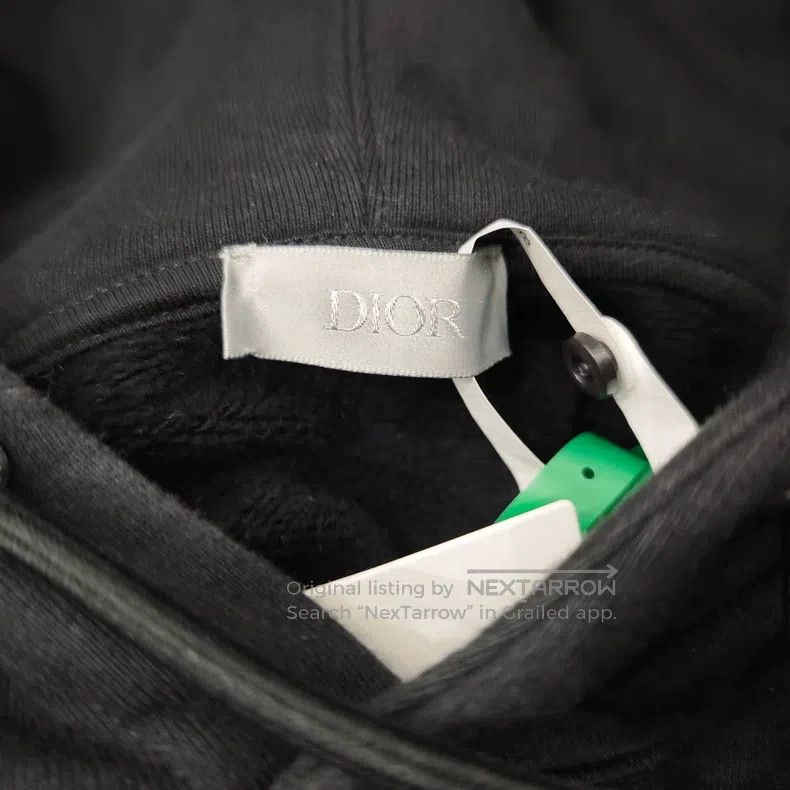 Dior Dior Black embroidered cd sweatshirt Size US S / EU 44-46 / 1 - 3 Thumbnail