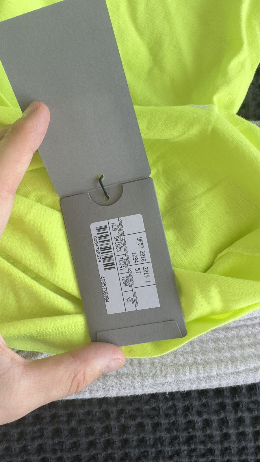 Balenciaga Balenciaga Neon Logo T-Shirt Size US XS / EU 42 / 0 - 7 Thumbnail