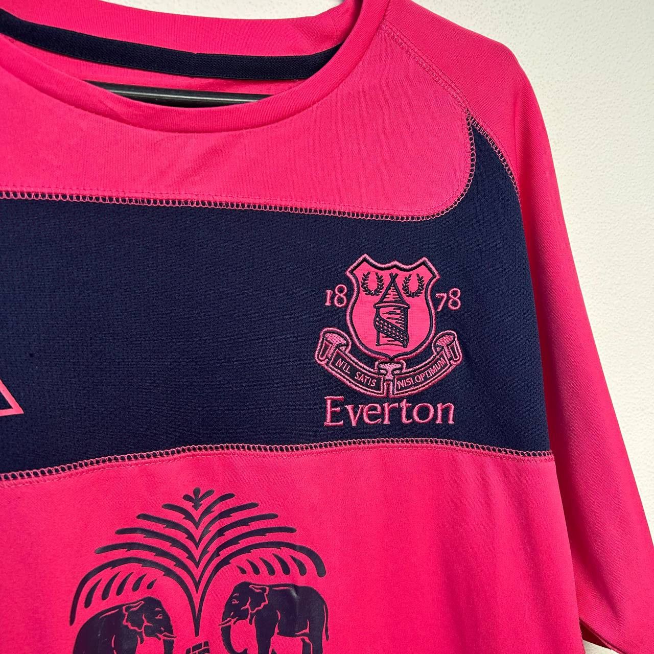 Le Coq Sportif Vintage Le Coq Sportif FC Everton 2000s soccer jersey Size US L / EU 52-54 / 3 - 4 Thumbnail
