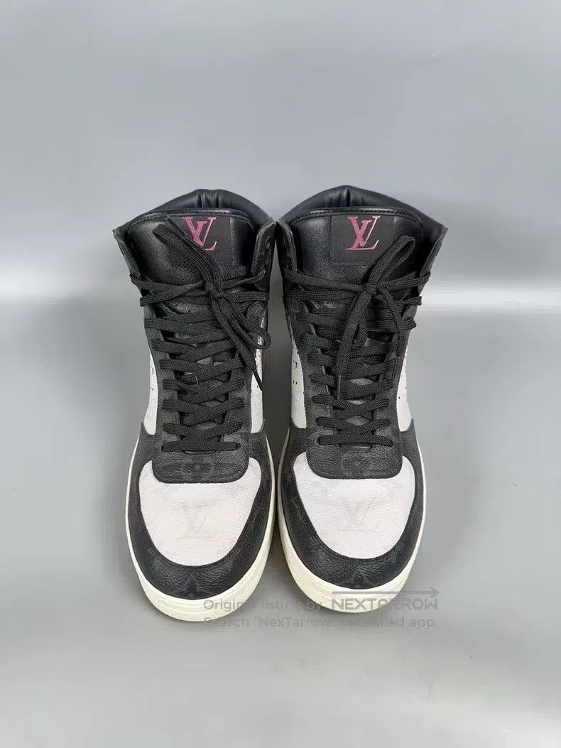 Louis Vuitton Louis Vuitton Purple Rivoli high-top casual shoes Size US 7 / EU 40 - 2 Thumbnail