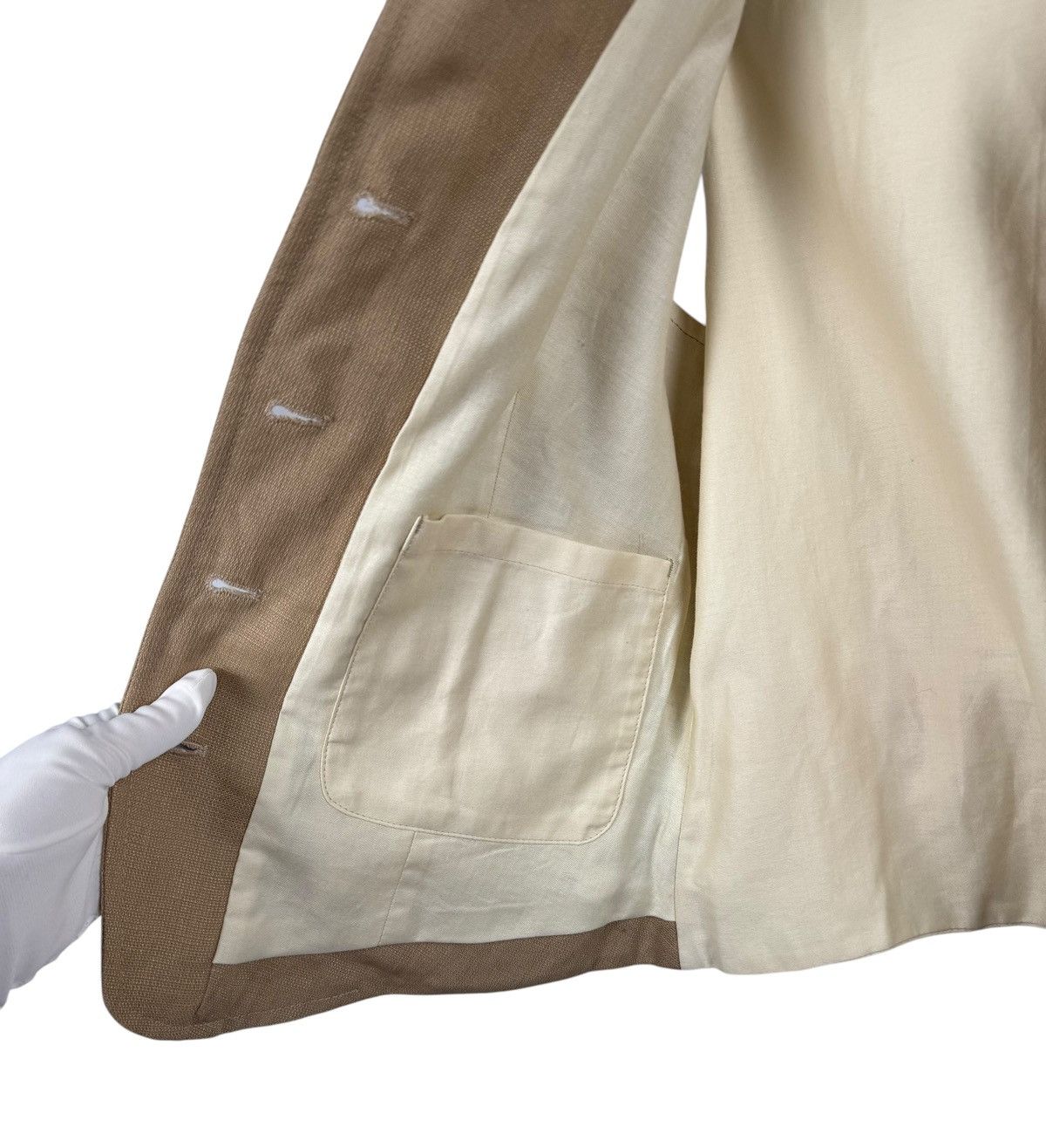 Nigel Cabourn Nigel Cabourn Linen Ladies Waistcoat size M Size M / US 6-8 / IT 42-44 - 9 Thumbnail